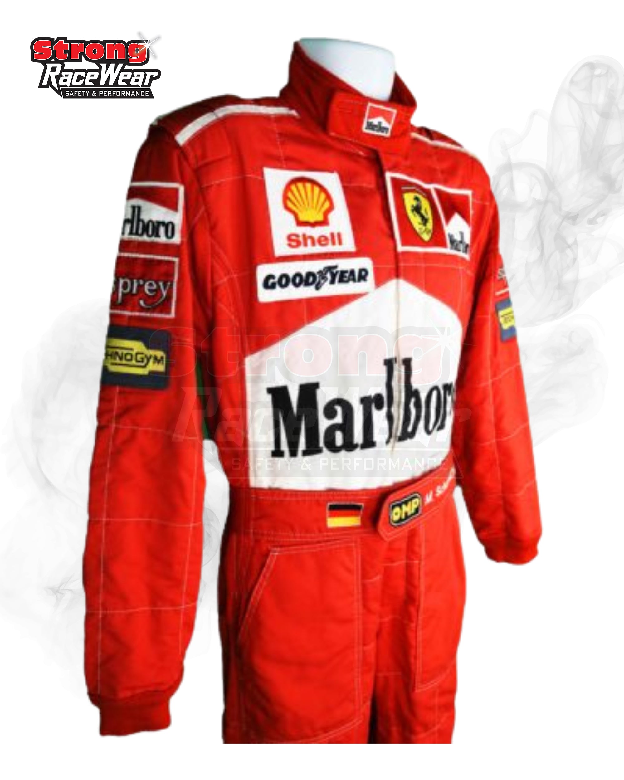 1997 Michael Schumacher Scuderia Ferrari F1 Racing Suit