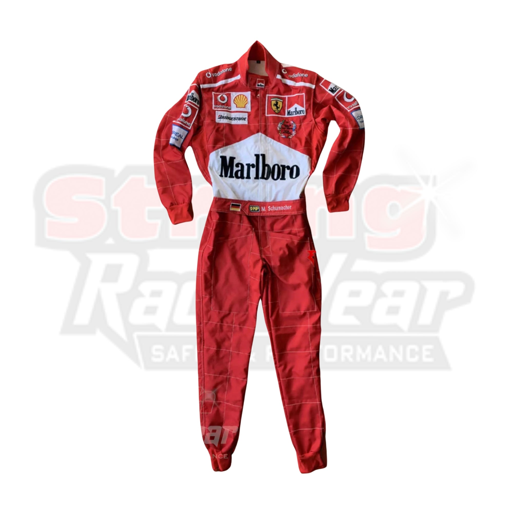 2006 Michael Schumacher Hungarian GP Scuderia Ferrari F1 Race Suit