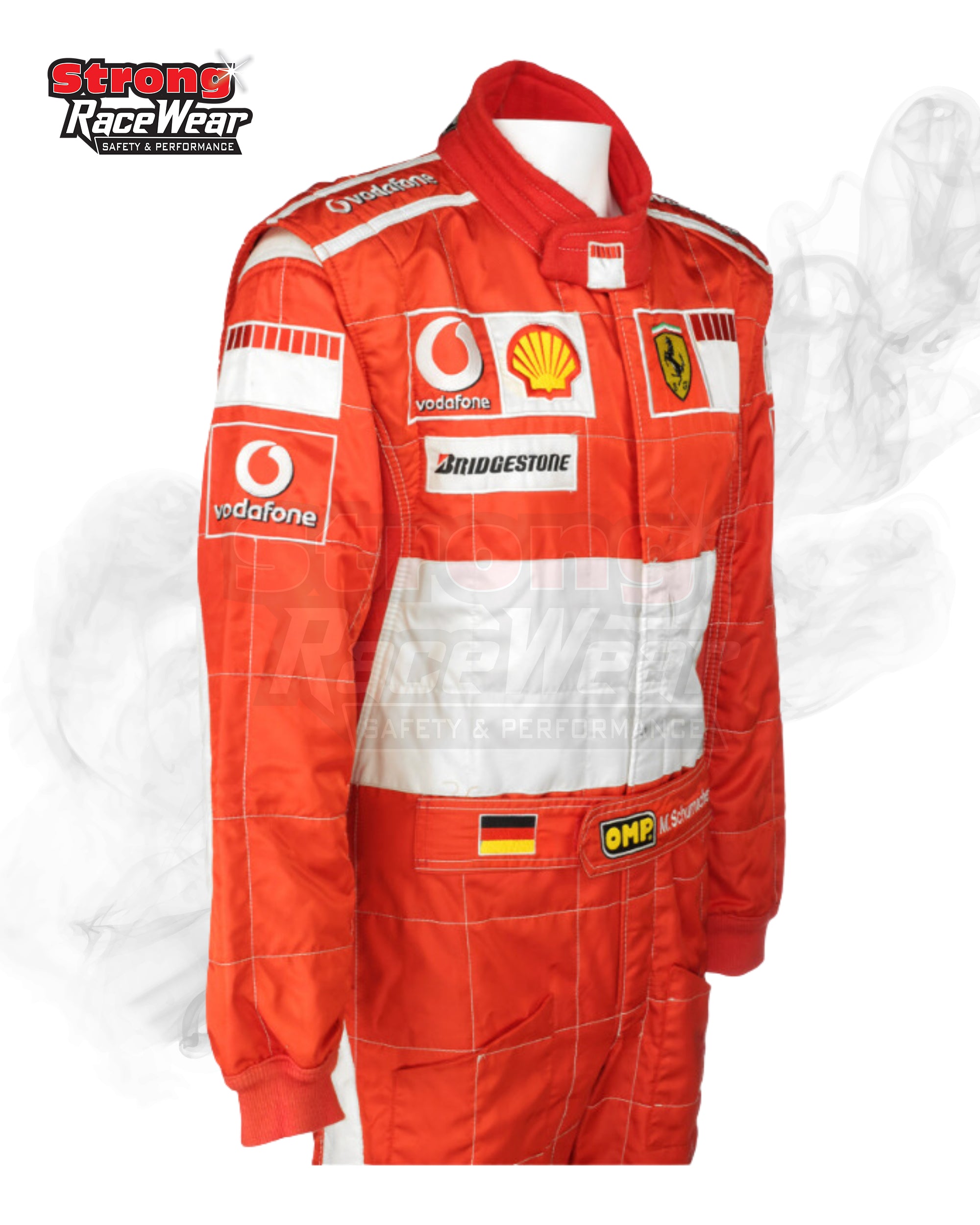 2006 Michael Schumacher Hungarian GP Scuderia Ferrari F1 Racing Suit