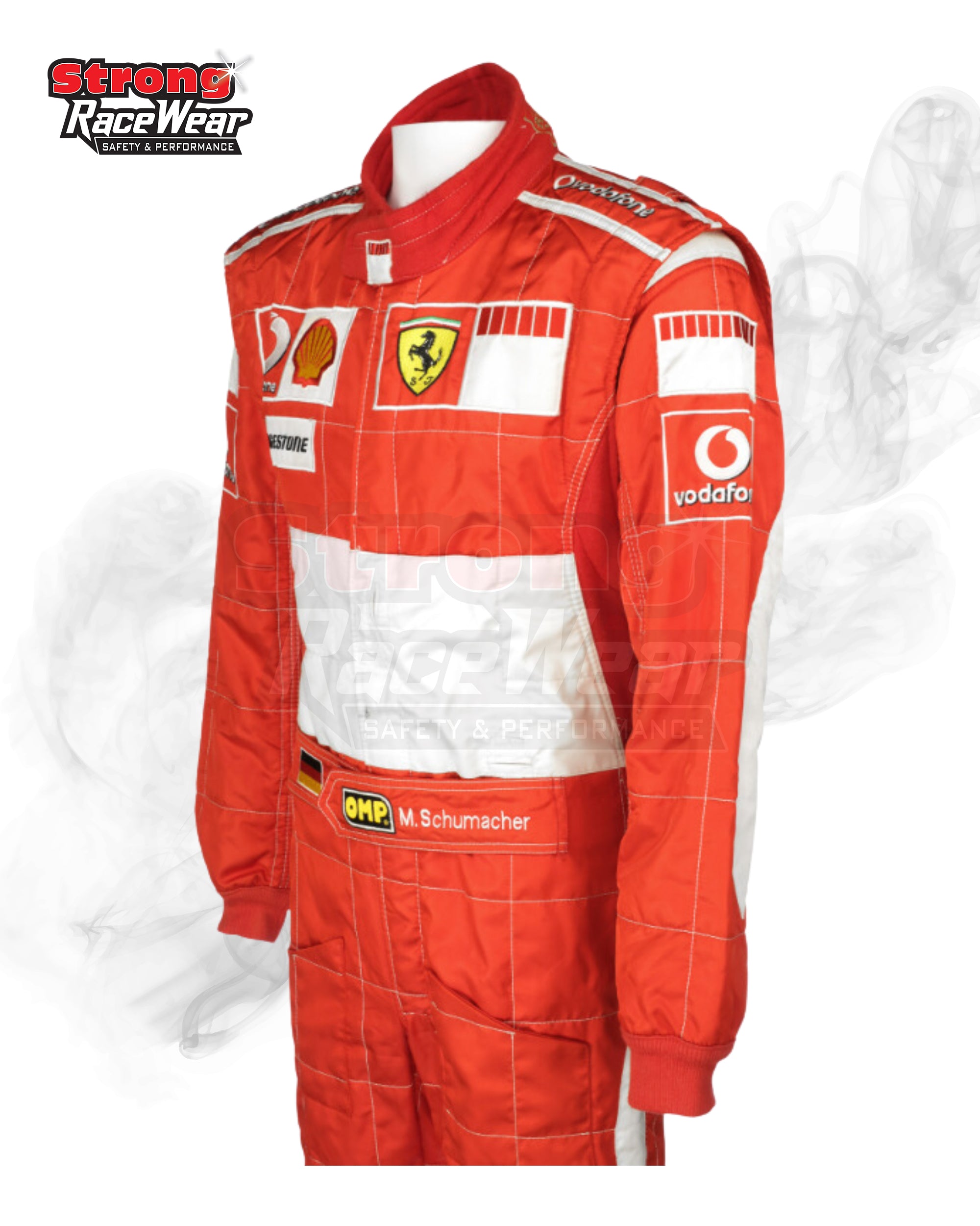 2006 Michael Schumacher Hungarian GP Scuderia Ferrari F1 Racing Suit