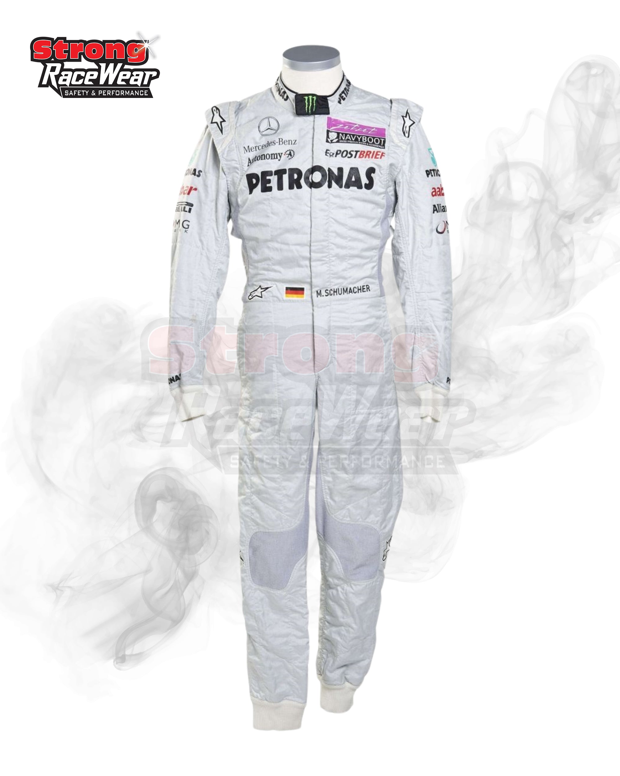 2011 Michael Schumacher Mercedes F1 Racing Suit