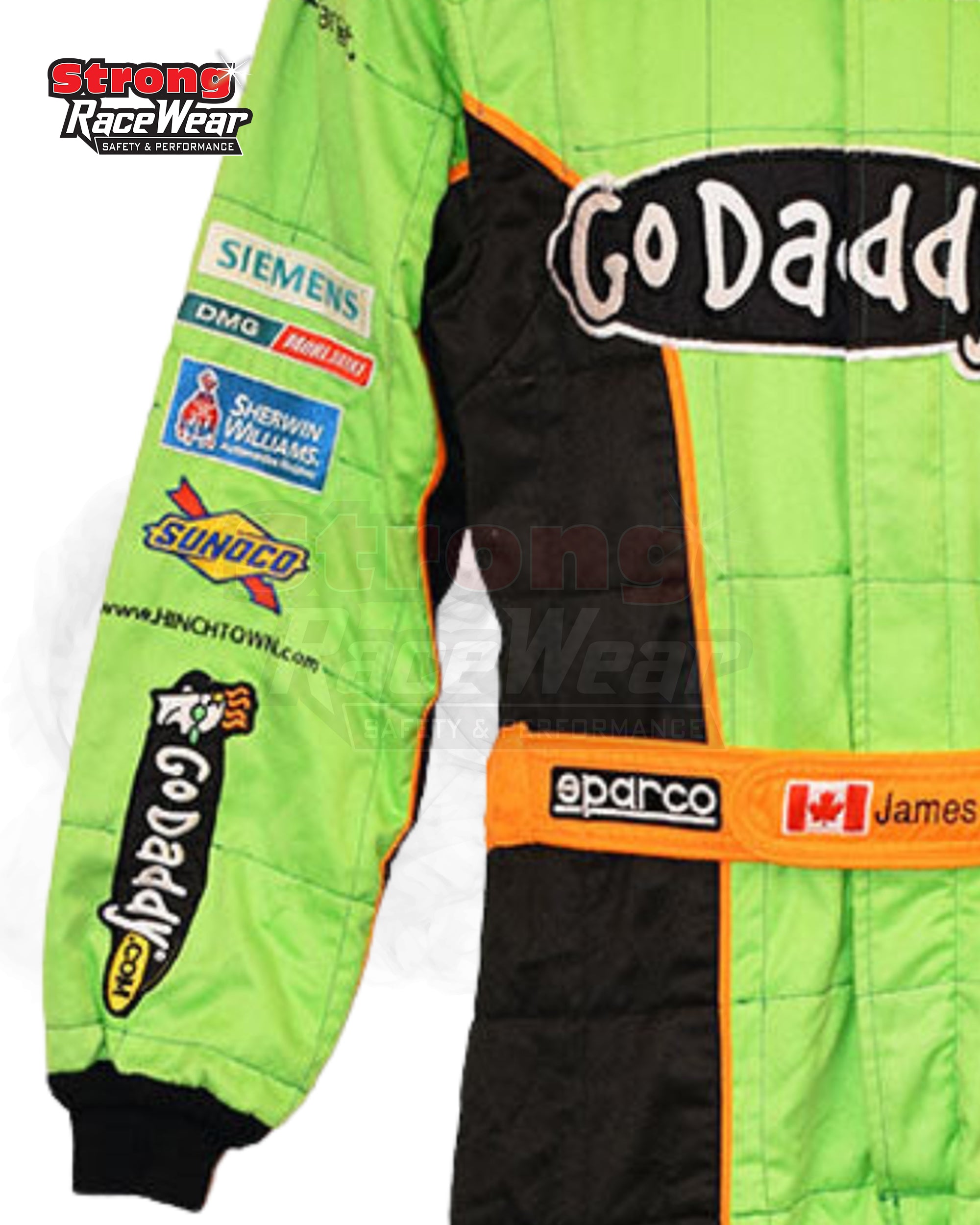2012 James Hinchcliffe Autosport Indycar Worn Racing Suit