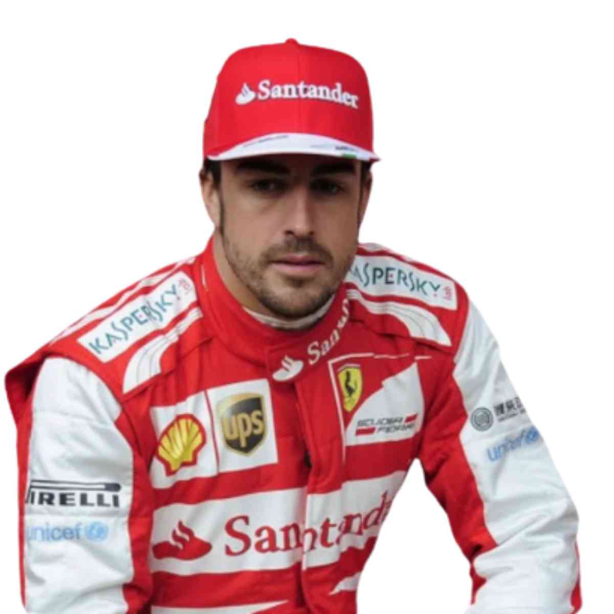 2013 Fernando Alonso Signed Racing Suit