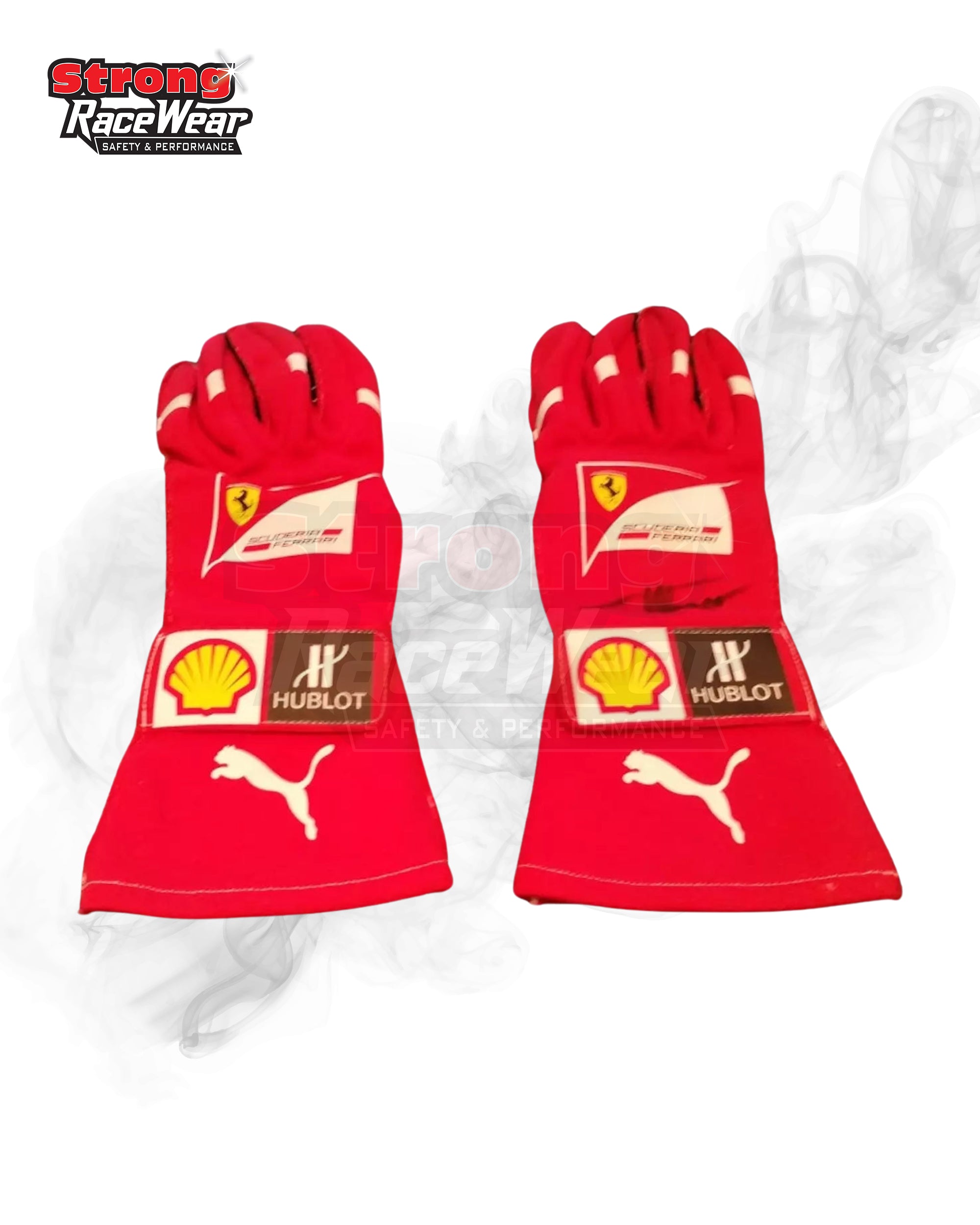2014 Fernando Alonso Gloves Abu Dhabi GP