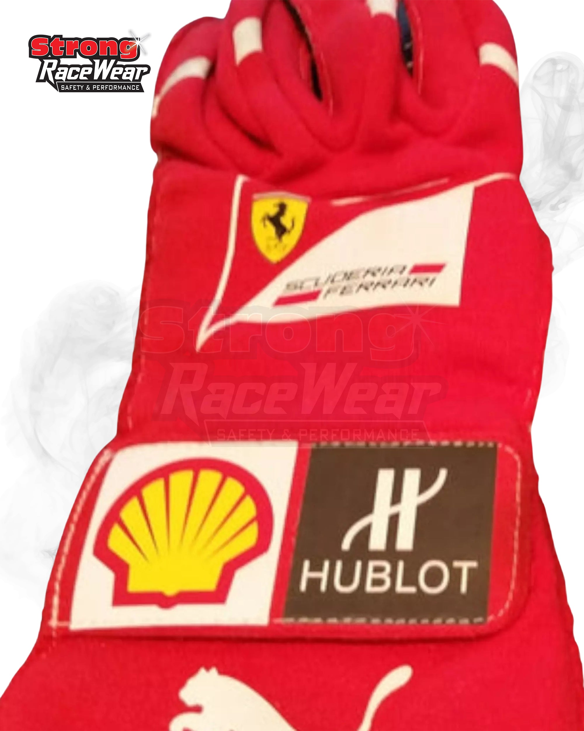 2014 Fernando Alonso Gloves Abu Dhabi GP