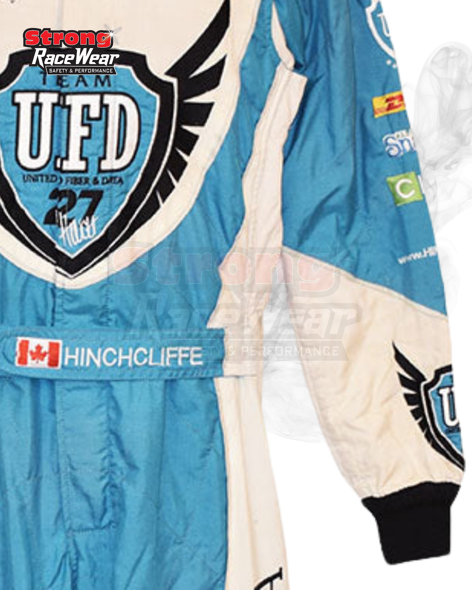 2014 James Hinchcliffe Autosport Indycar Race Worn Suit