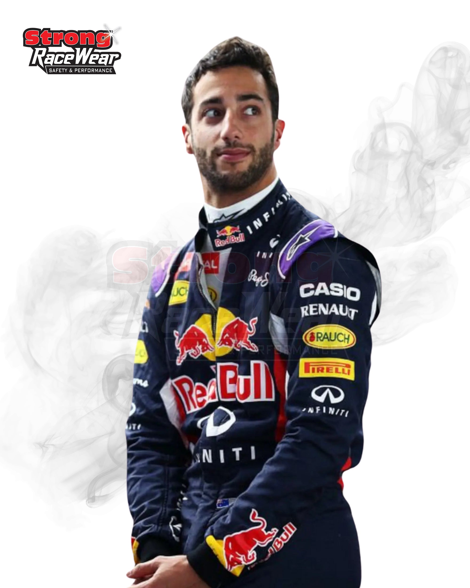 2015 Daniel Ricciardo Infiniti Red Bull F1 Racing Suit