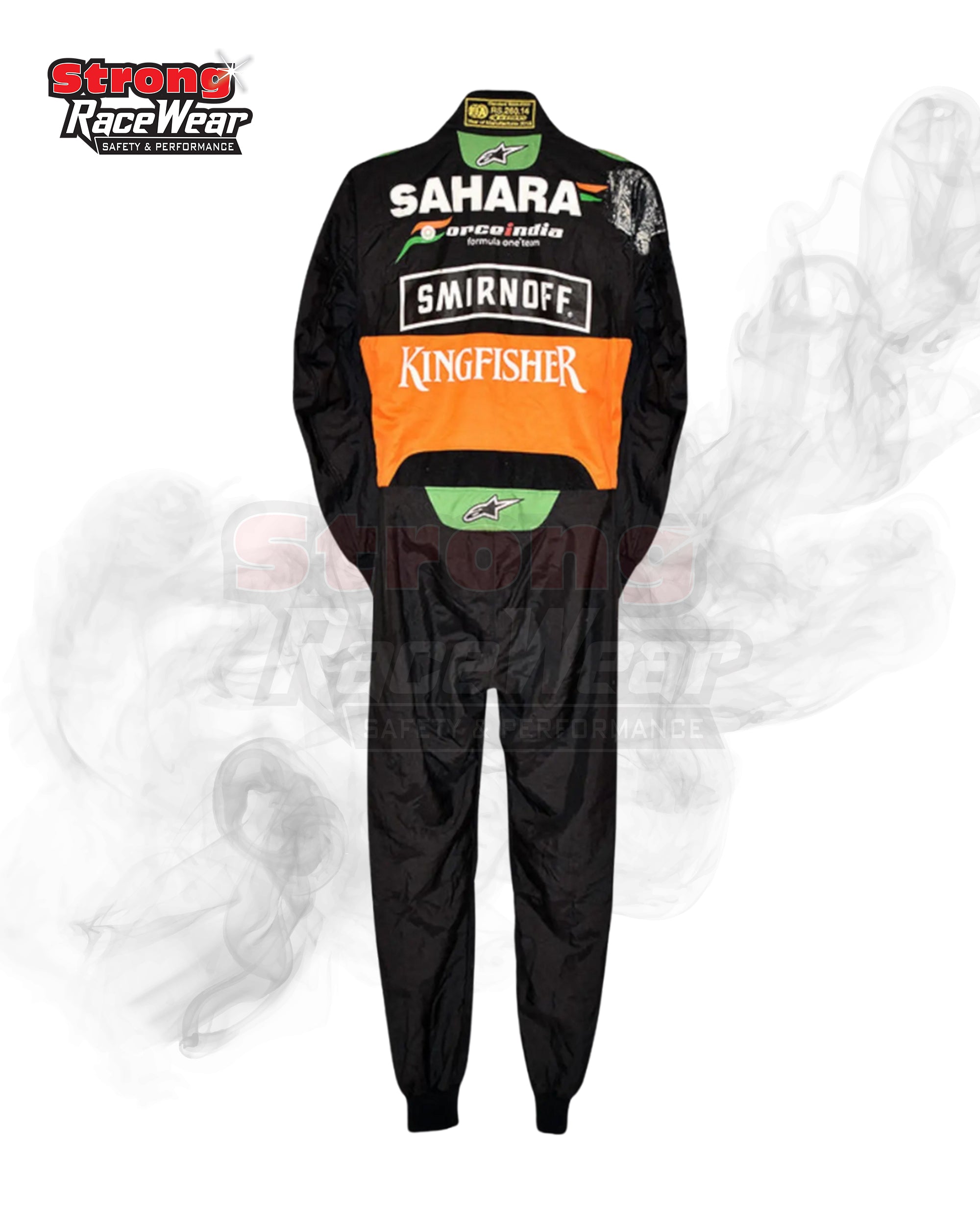 2015 Sergio Perez Race Worn Force India Formula One Suit