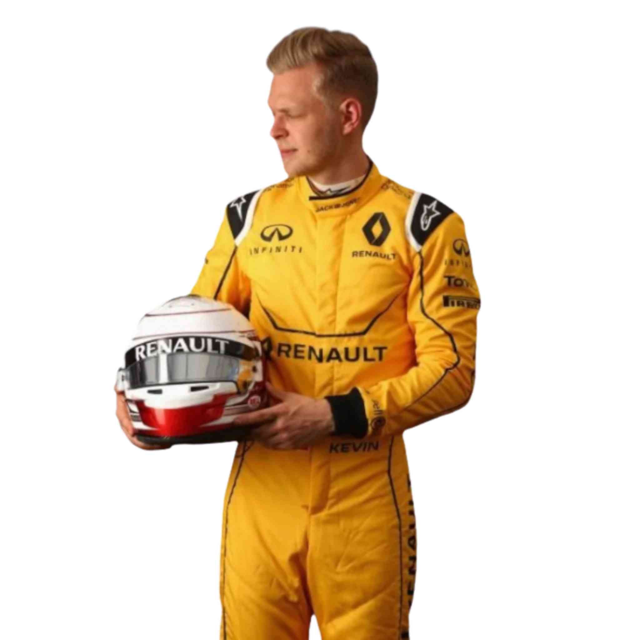 2016 Kevin Magnussen Renault Race Suit Australian GP