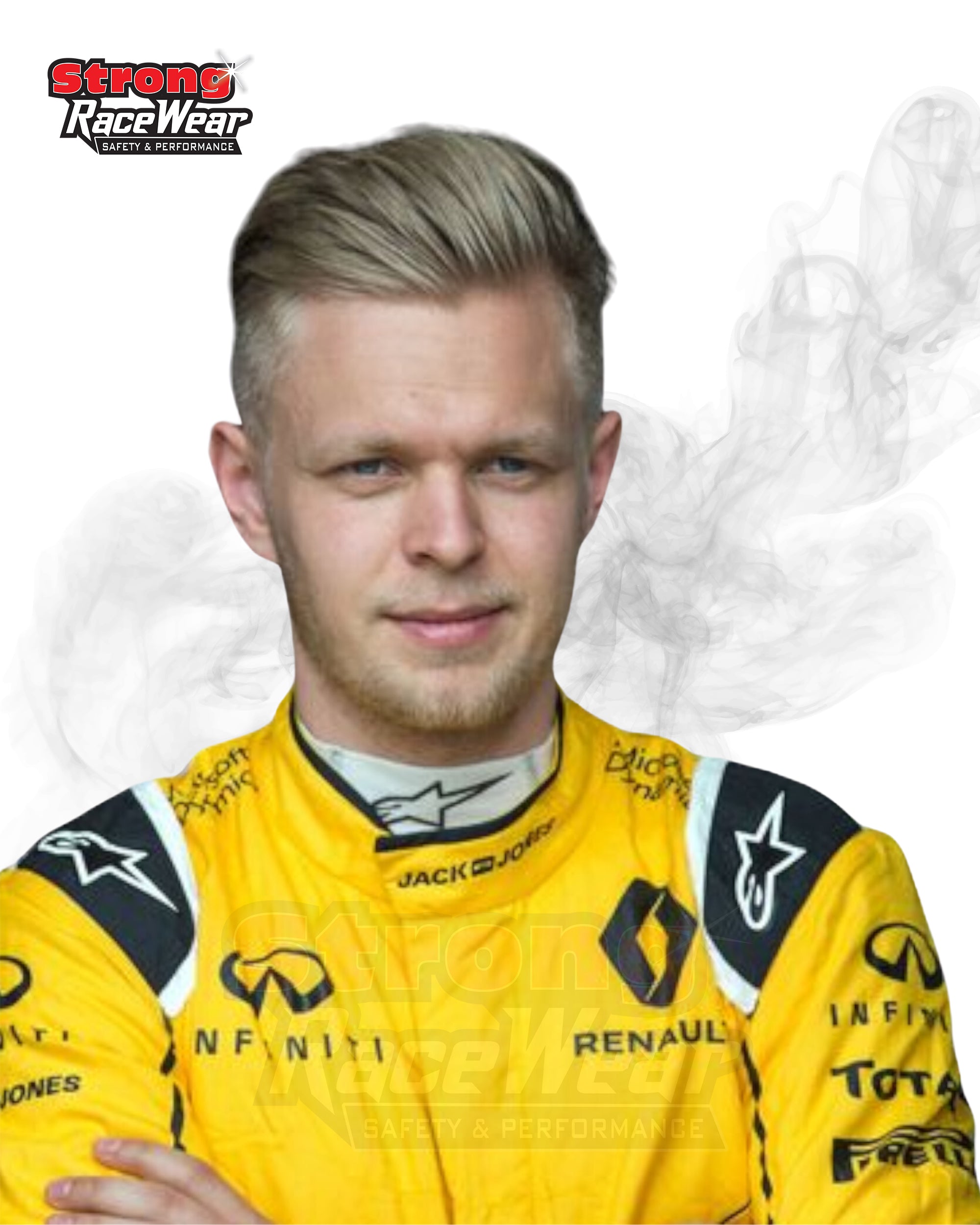 2016 Kevin Magnussen Renault Sport F1 Team Race Suit Australian GP