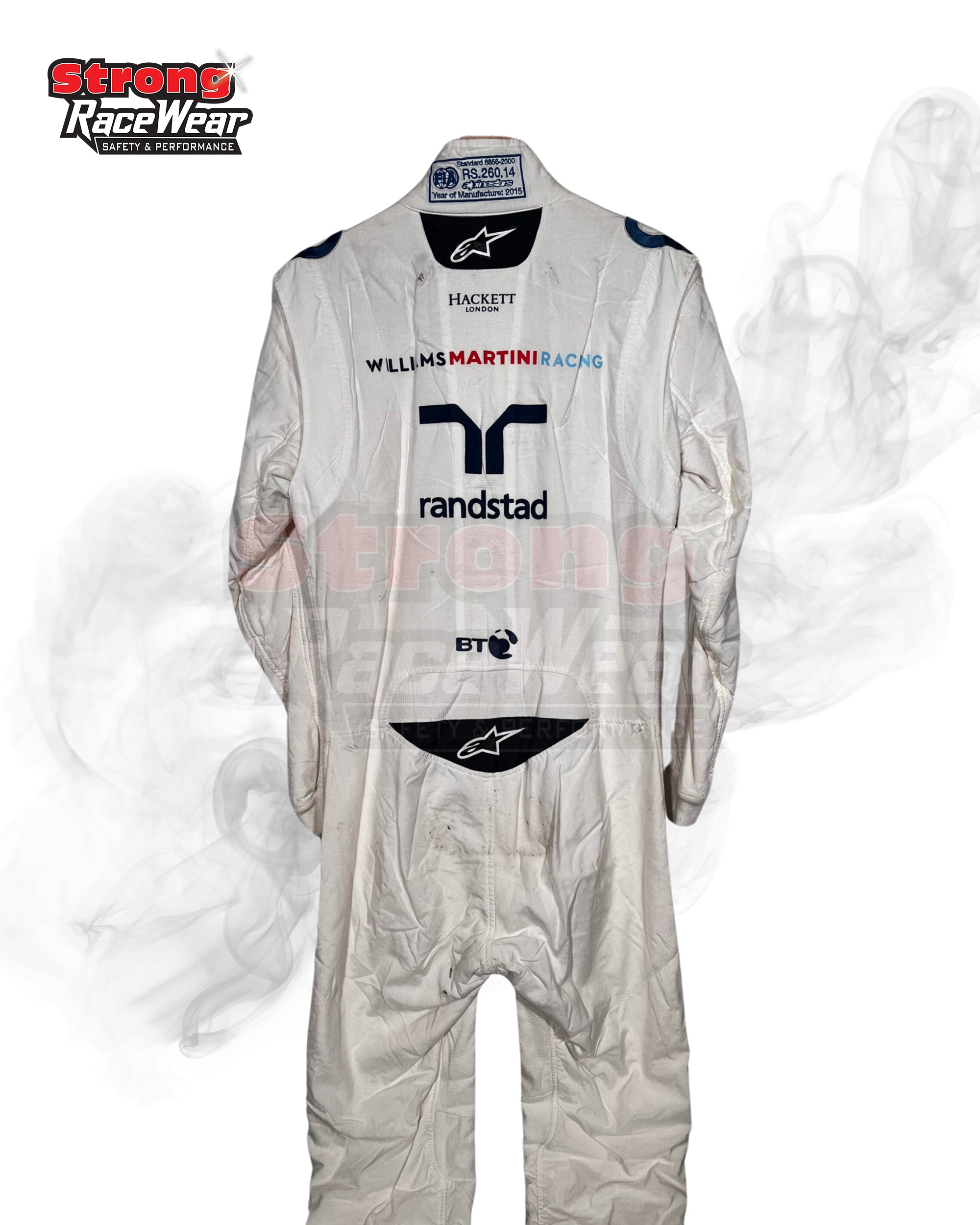 2016 Valtteri Bottas Martini F1 Race Suit