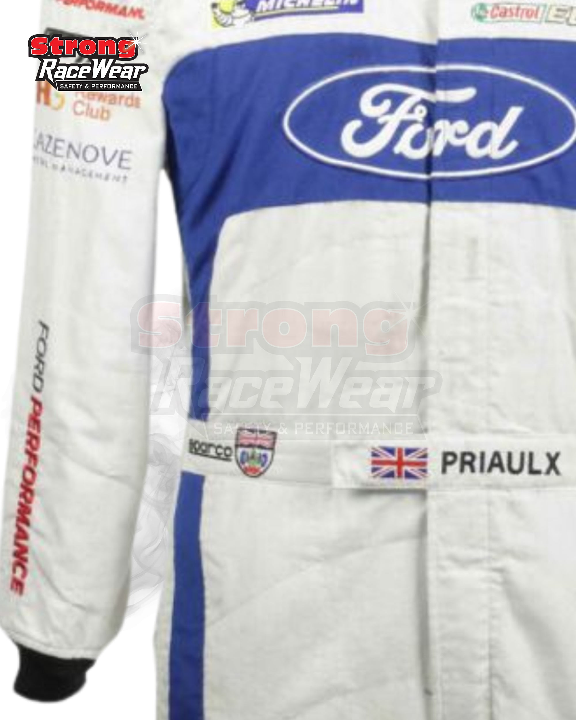 2017 Andy Priaulx Ford GT Chip Ganassi Racing Le Mans 24hr suits