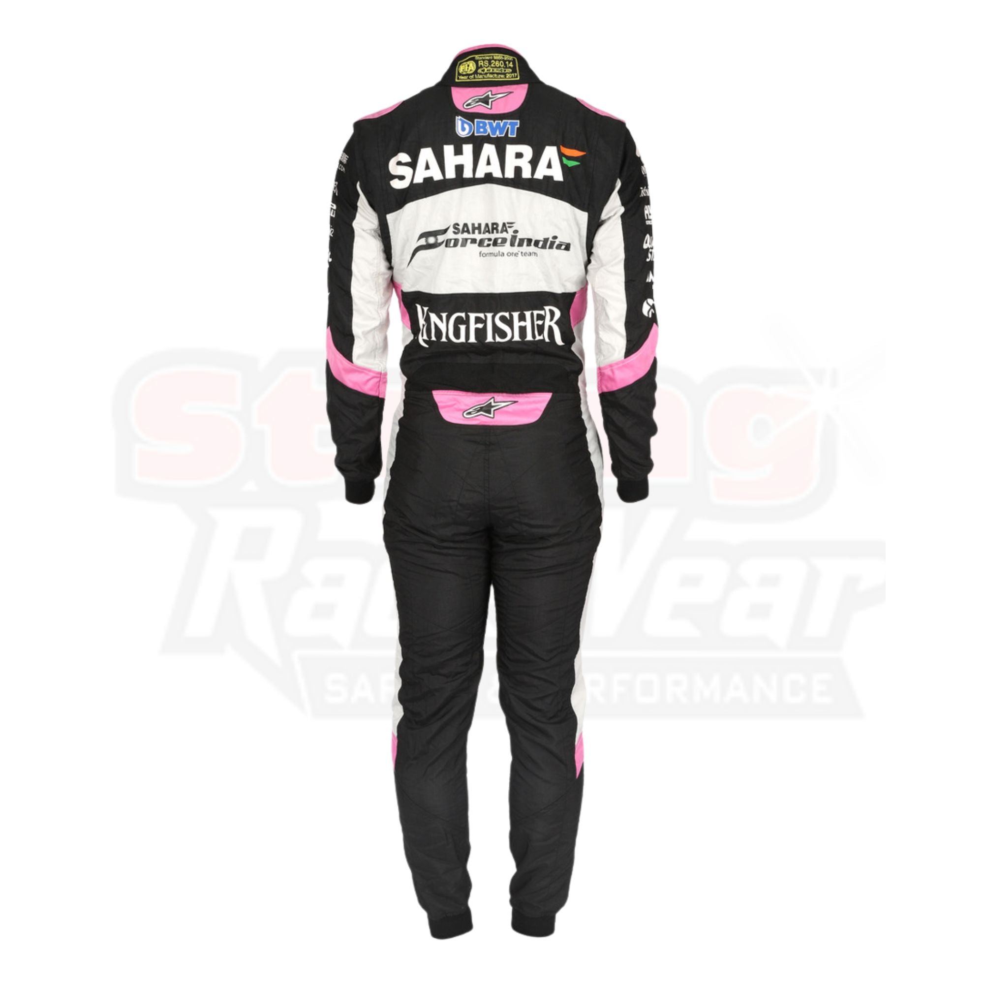 2017 Esteban Ocon Sahara Formula 1 Team Race Suit