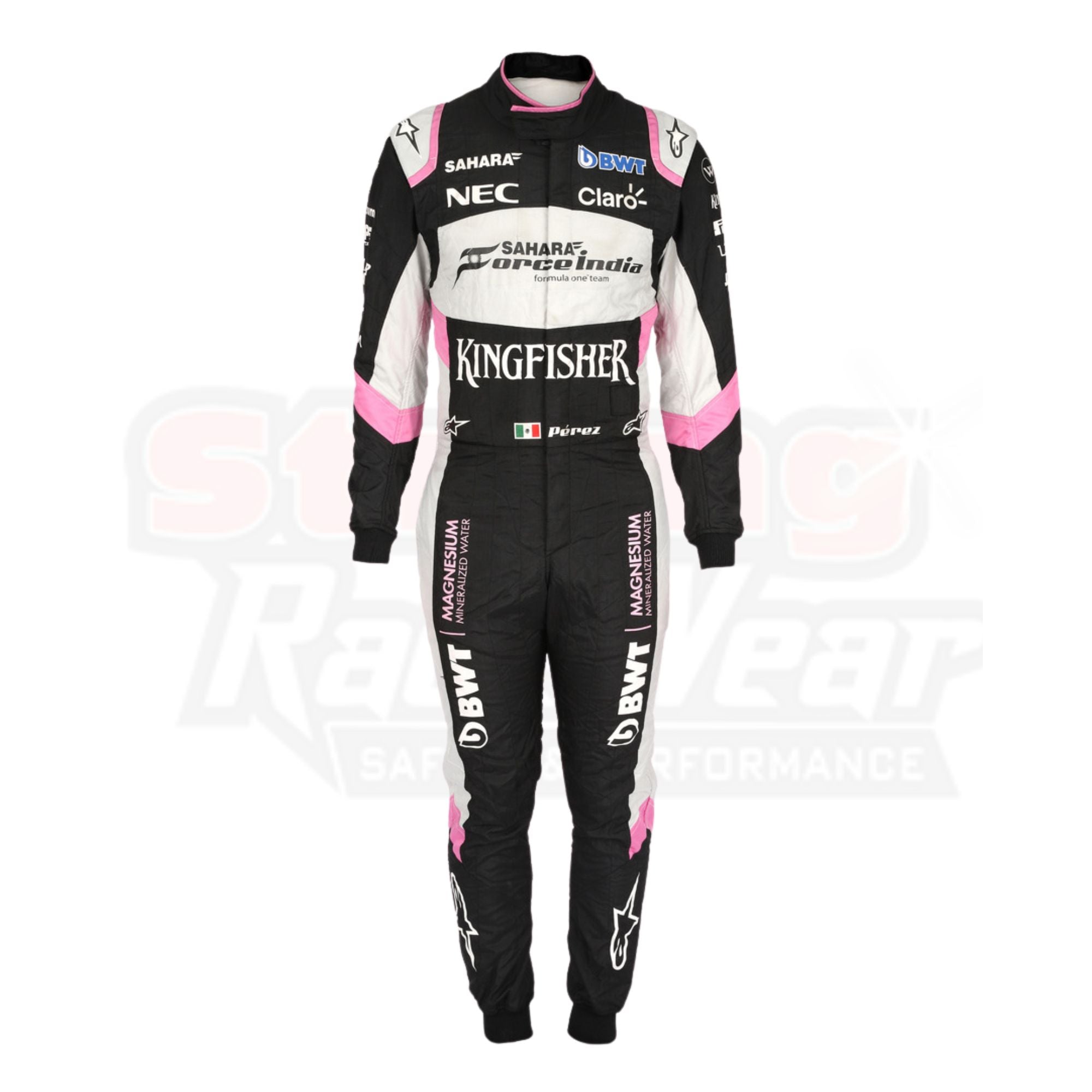 2017 Esteban Ocon Sahara Formula 1 Team Race Suit