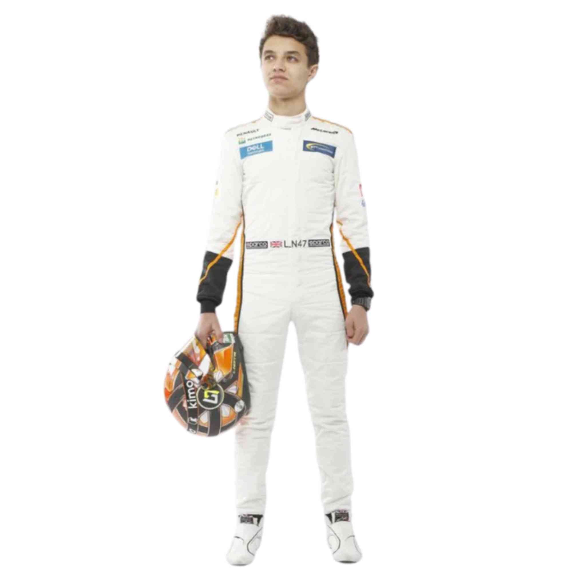 2017 Lando Norris McLaren Formula 1 Race Suit
