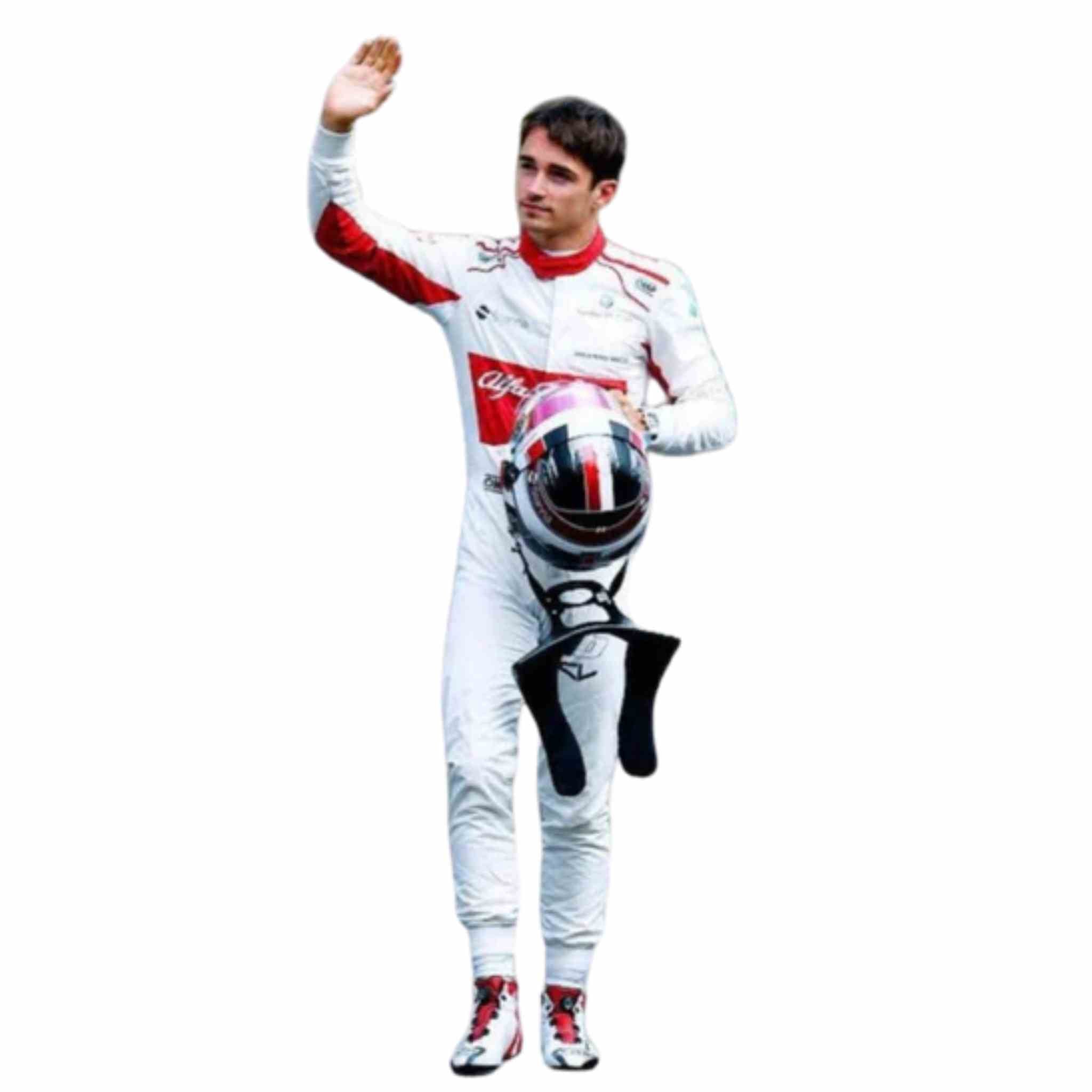 2018 Charles Leclerc Alfa Romeo Sauber Formula One Suit