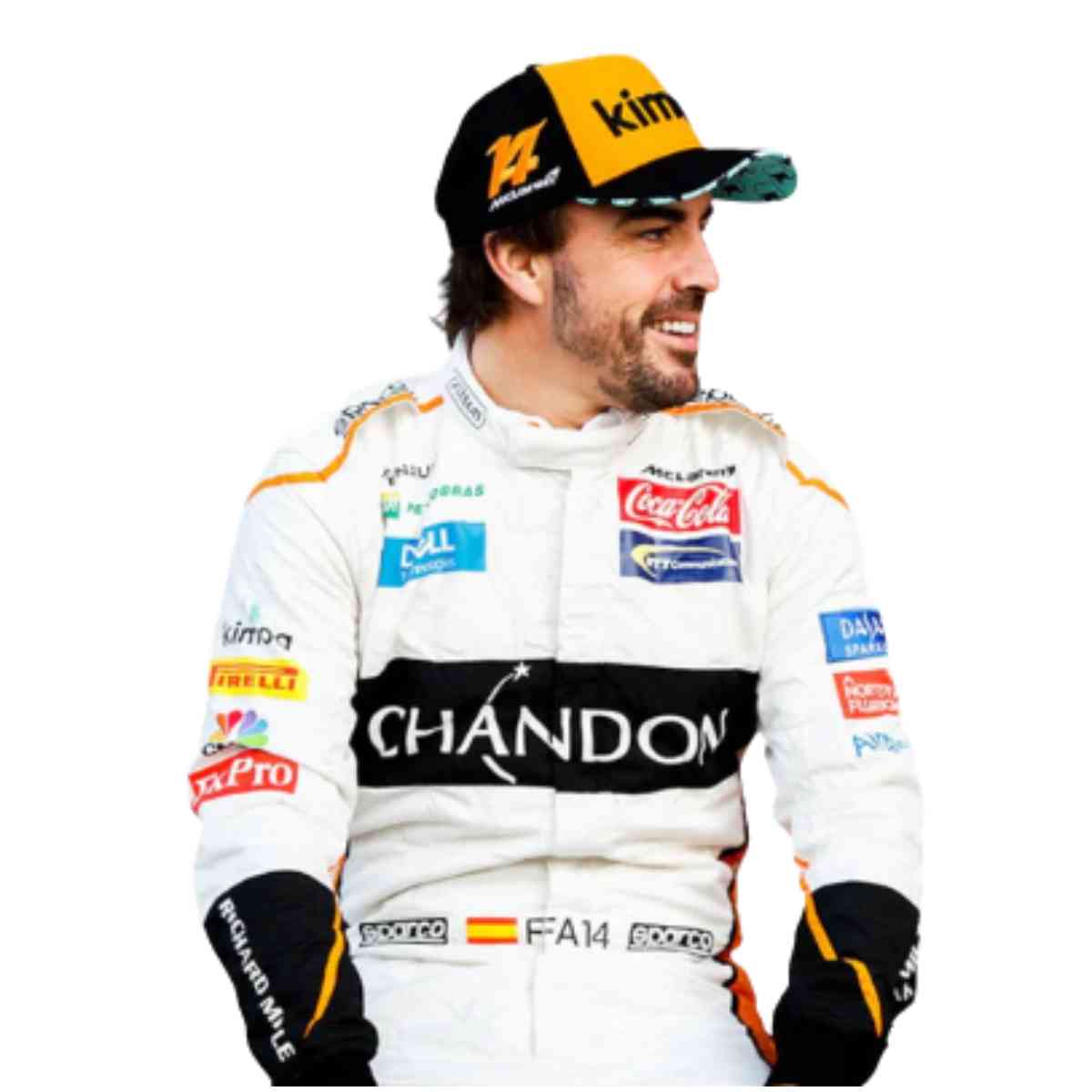 2018 Fernando Alonso McLaren F1 Race Suit