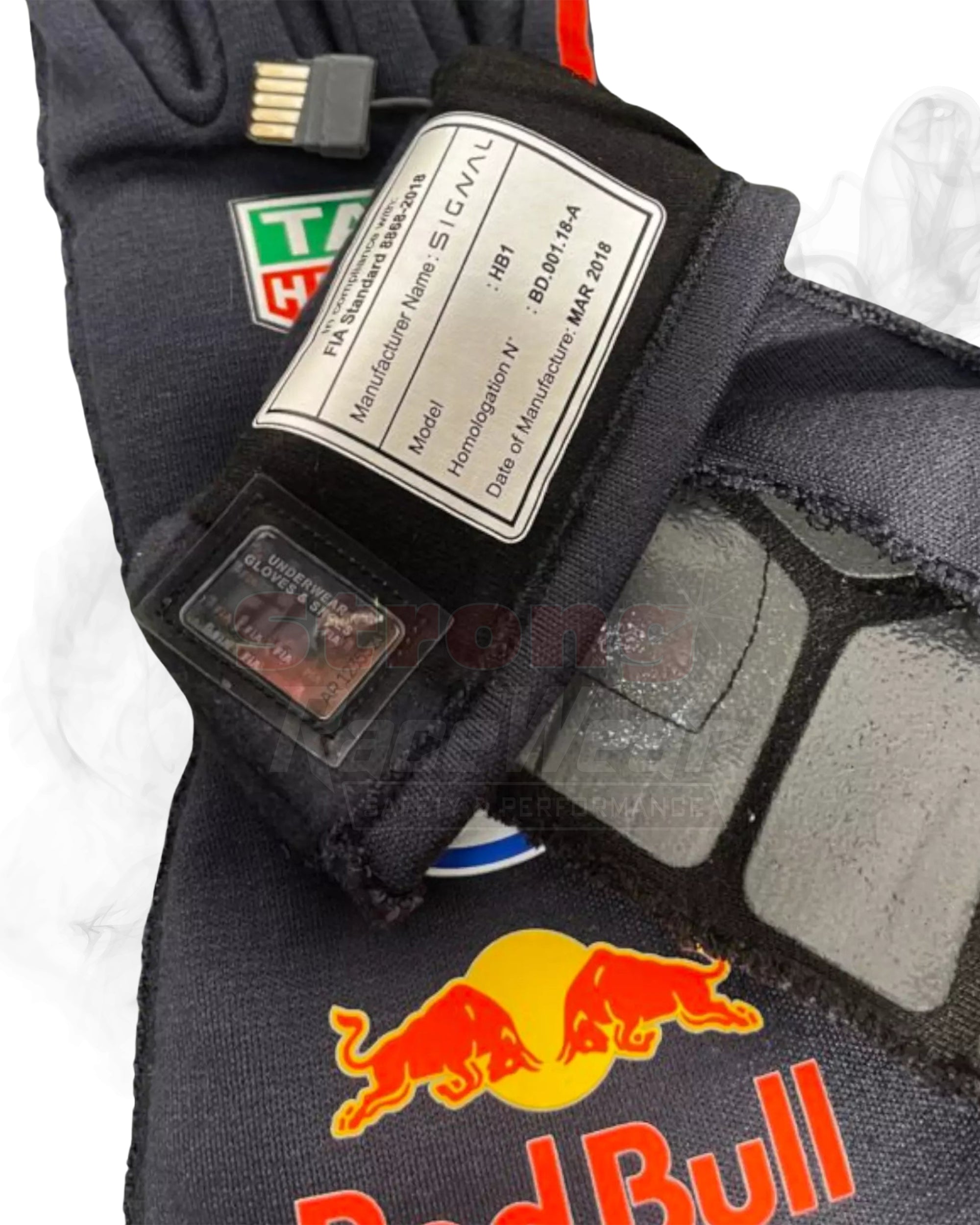 2018 Max Verstappen Race Gloves