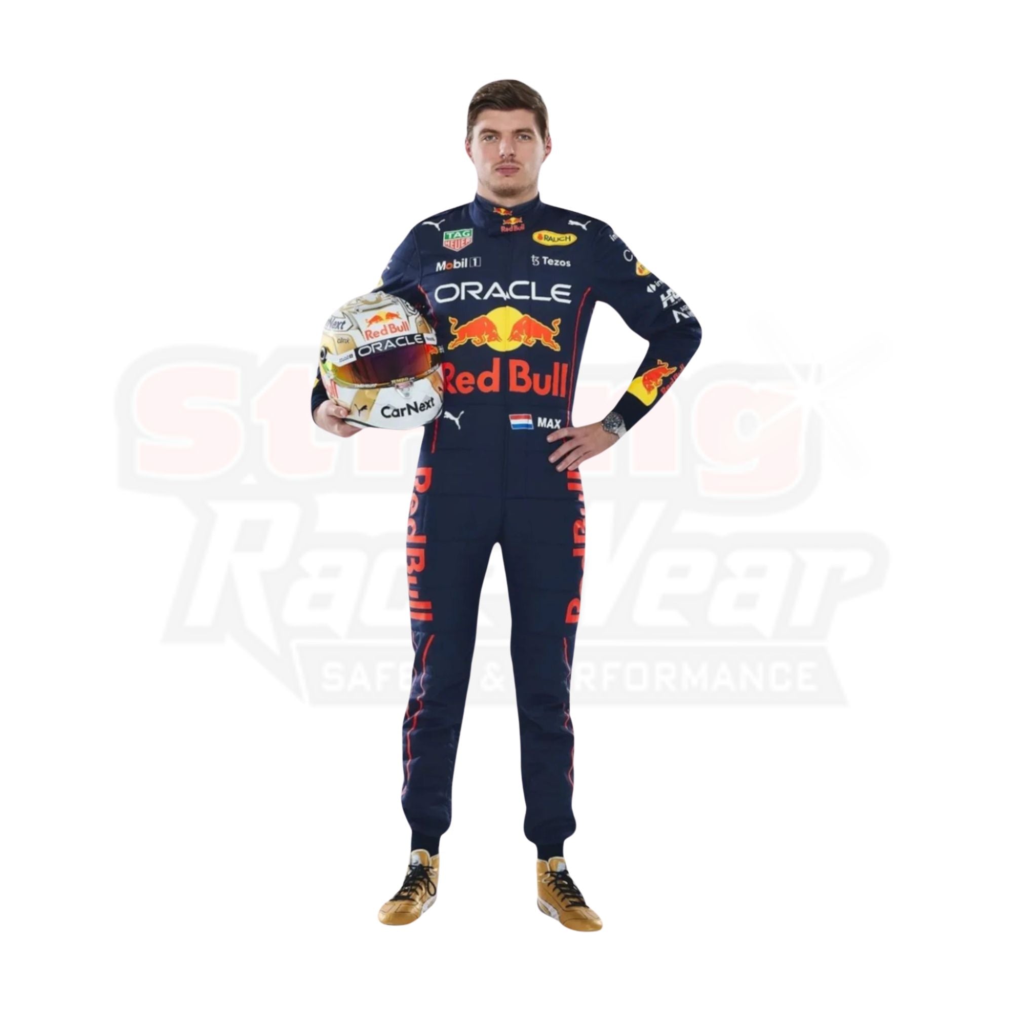 2019 Max Verstappen Replica Red bull Racing Suit F1 Honda