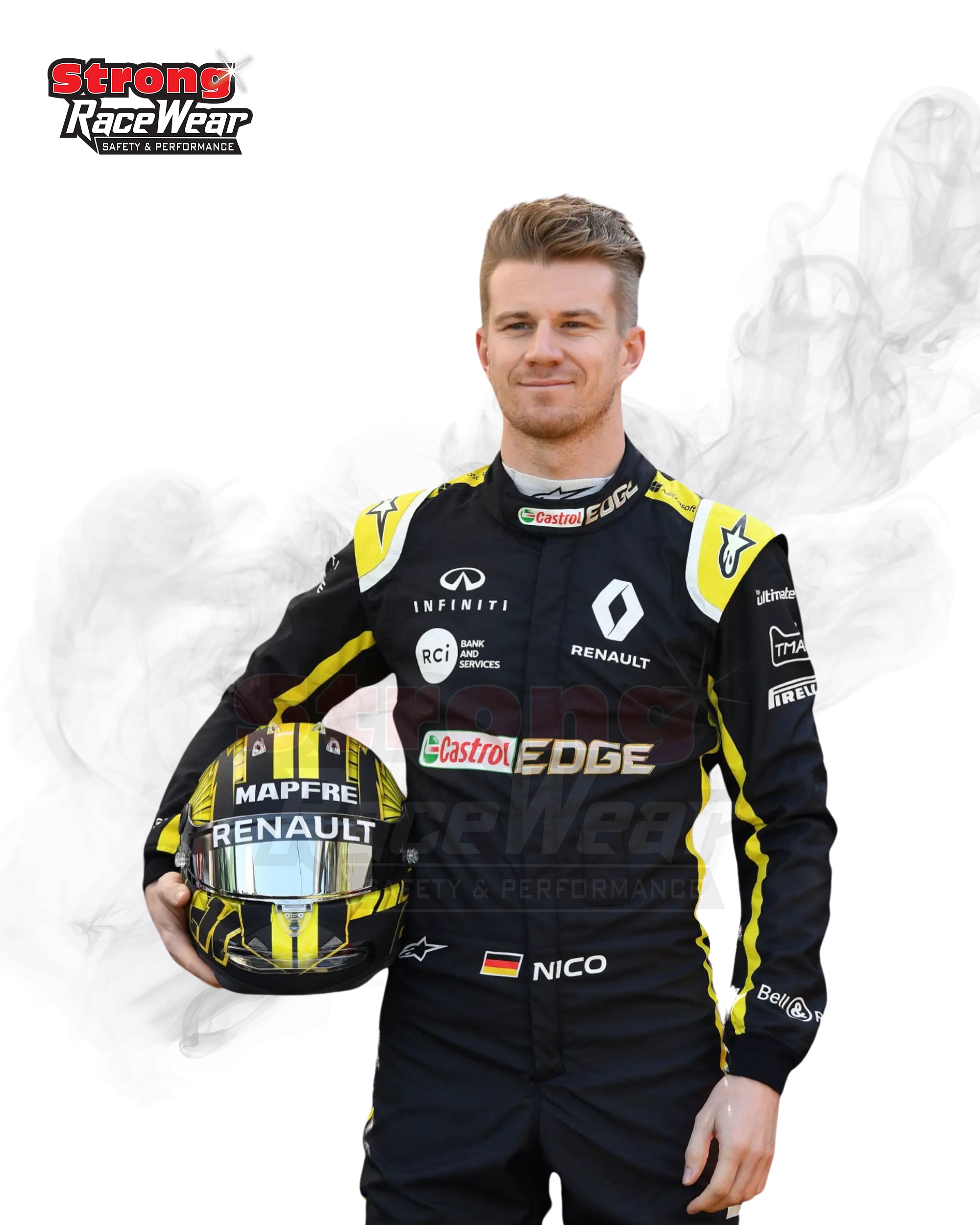 2019 Nico Hulkenberg Renault F1 Team Race Suit