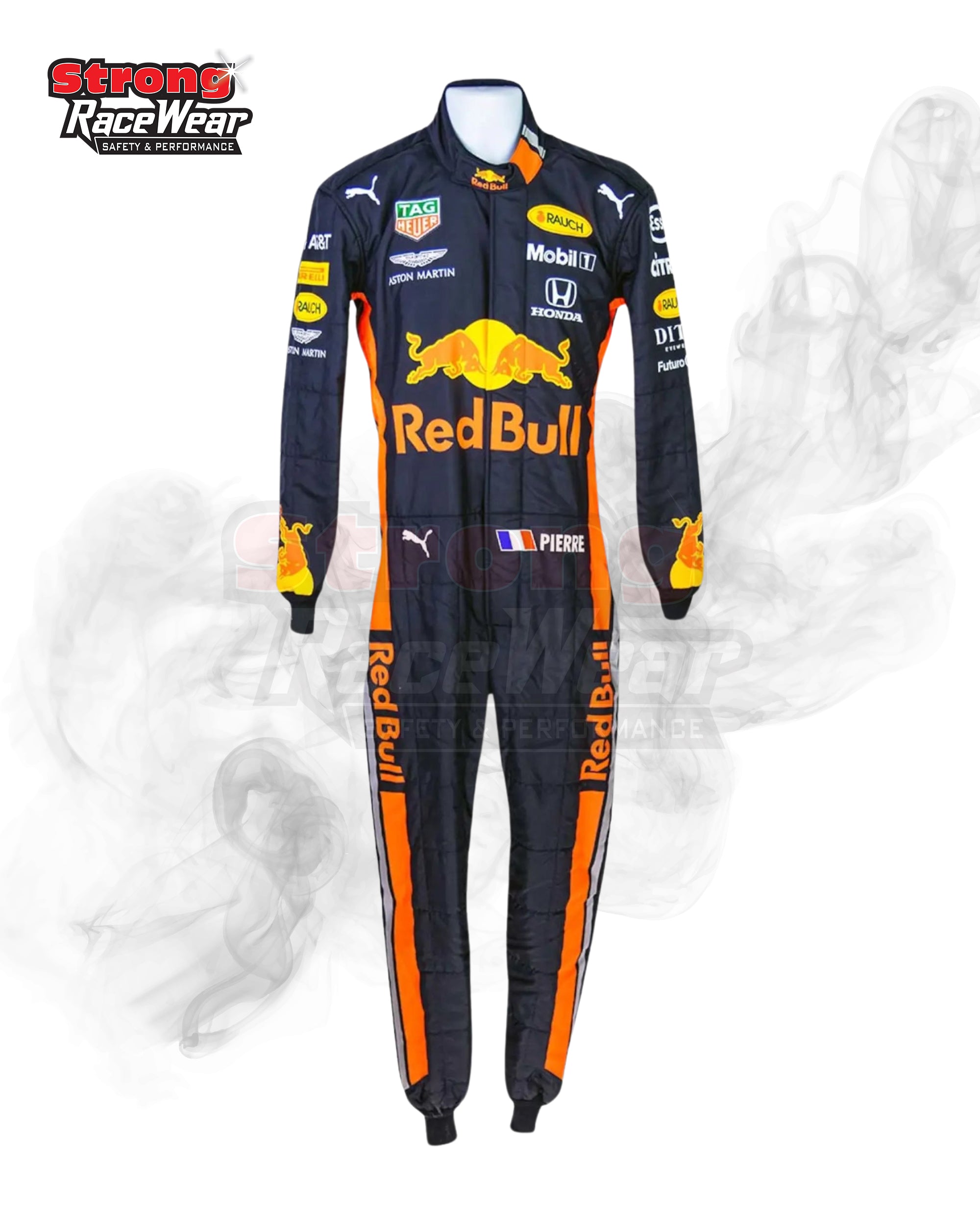 2019 Pierre Gasly Race Used Red Bull Racing F1 Suit
