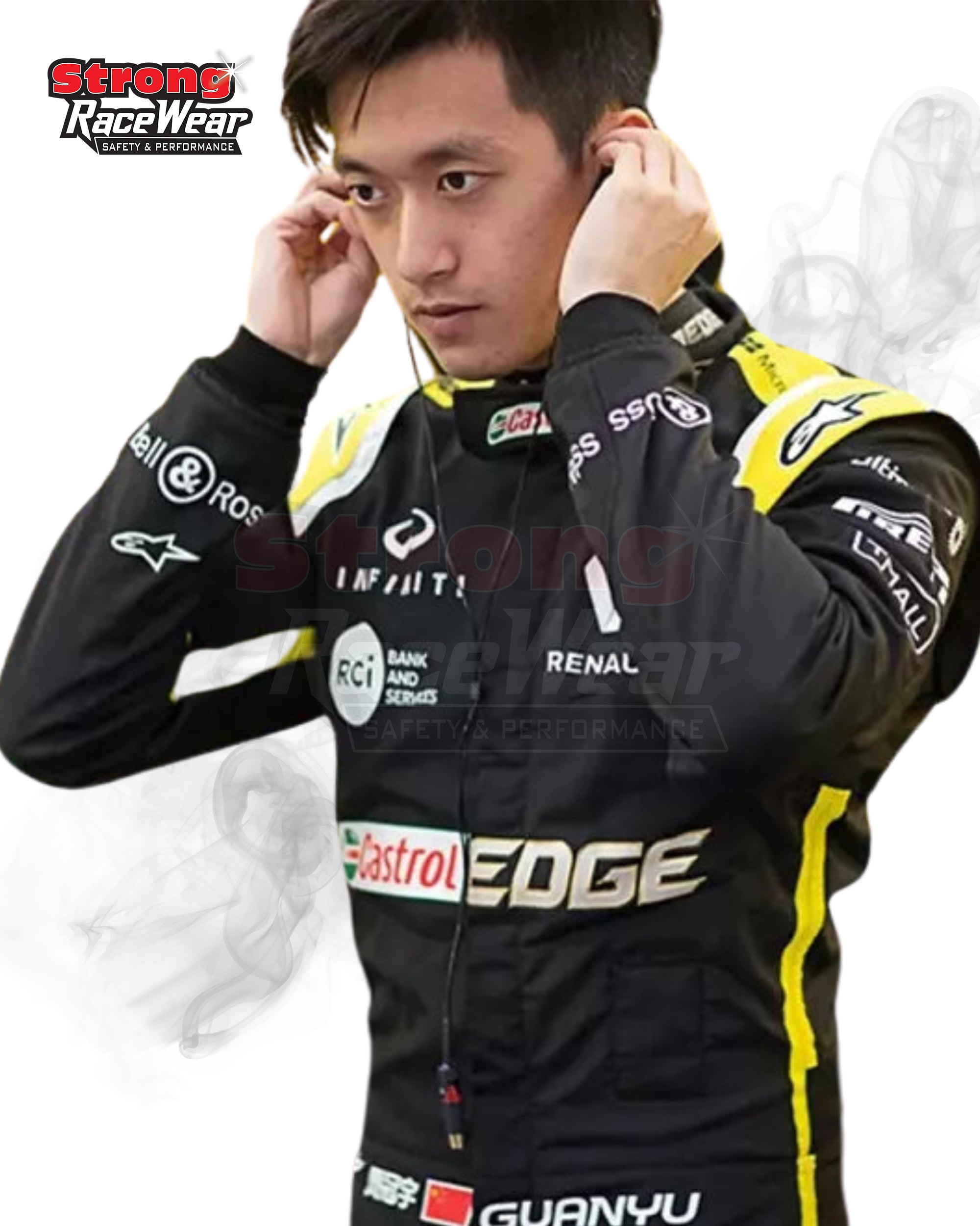 2019 Zhou Guanyu Renault F2 Race Suit