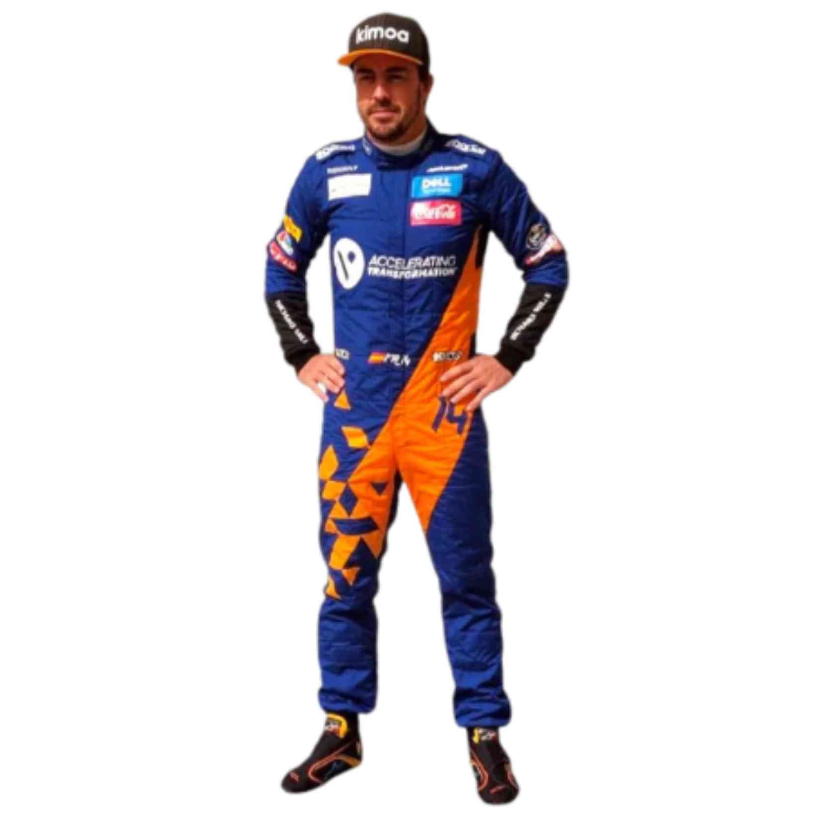 2019 Fernando Alonso McLaren F1 Race Suit