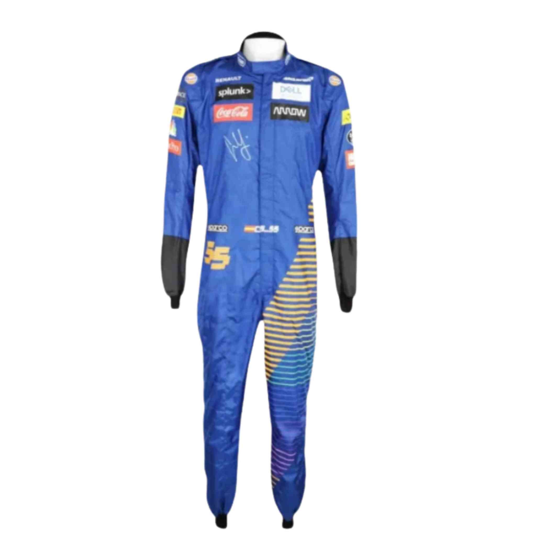 2020 Carlos Sainz McLaren Promo Formula 1 Racing Suit