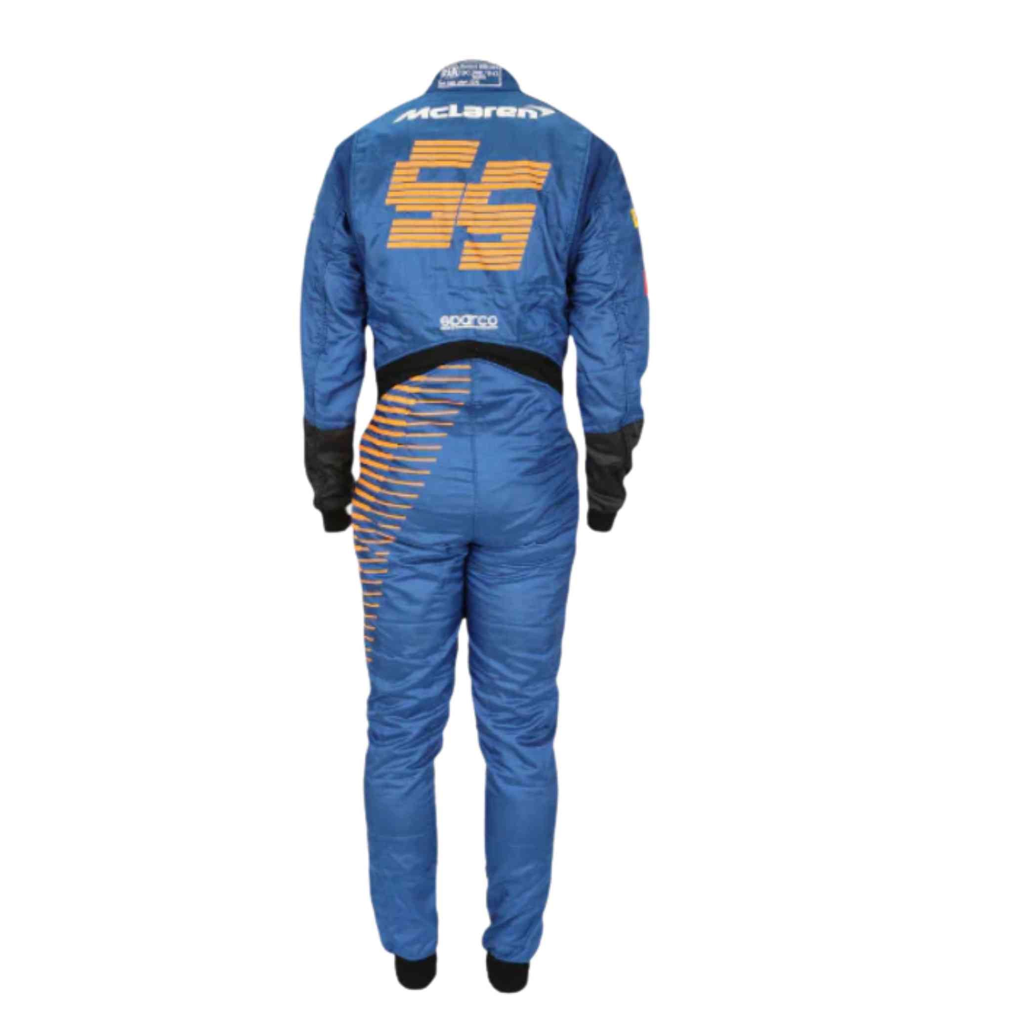2020 Carlos Sainz McLaren Promo Formula 1 Racing Suit