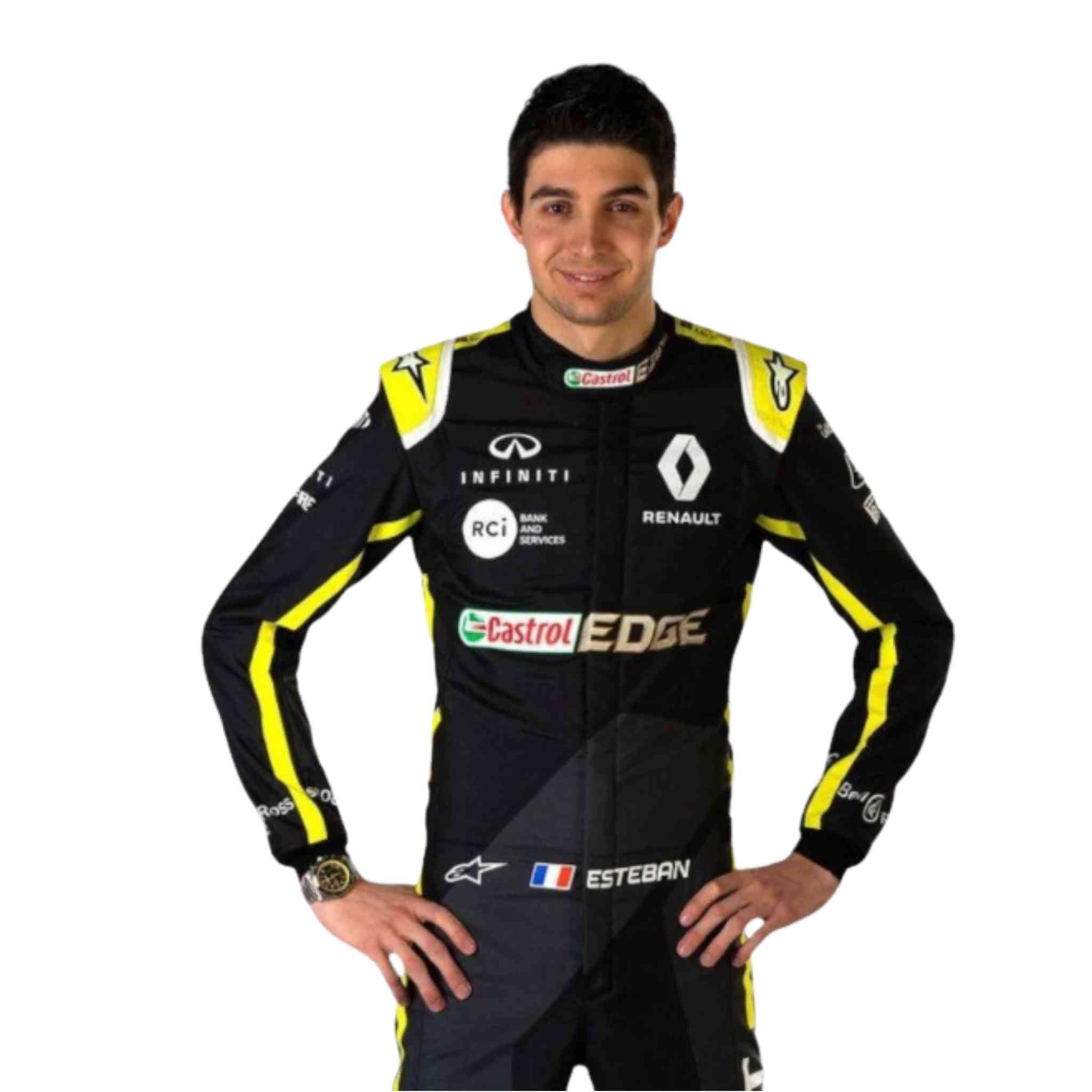 2020 Esteban Ocon Renault F1 Race Suit