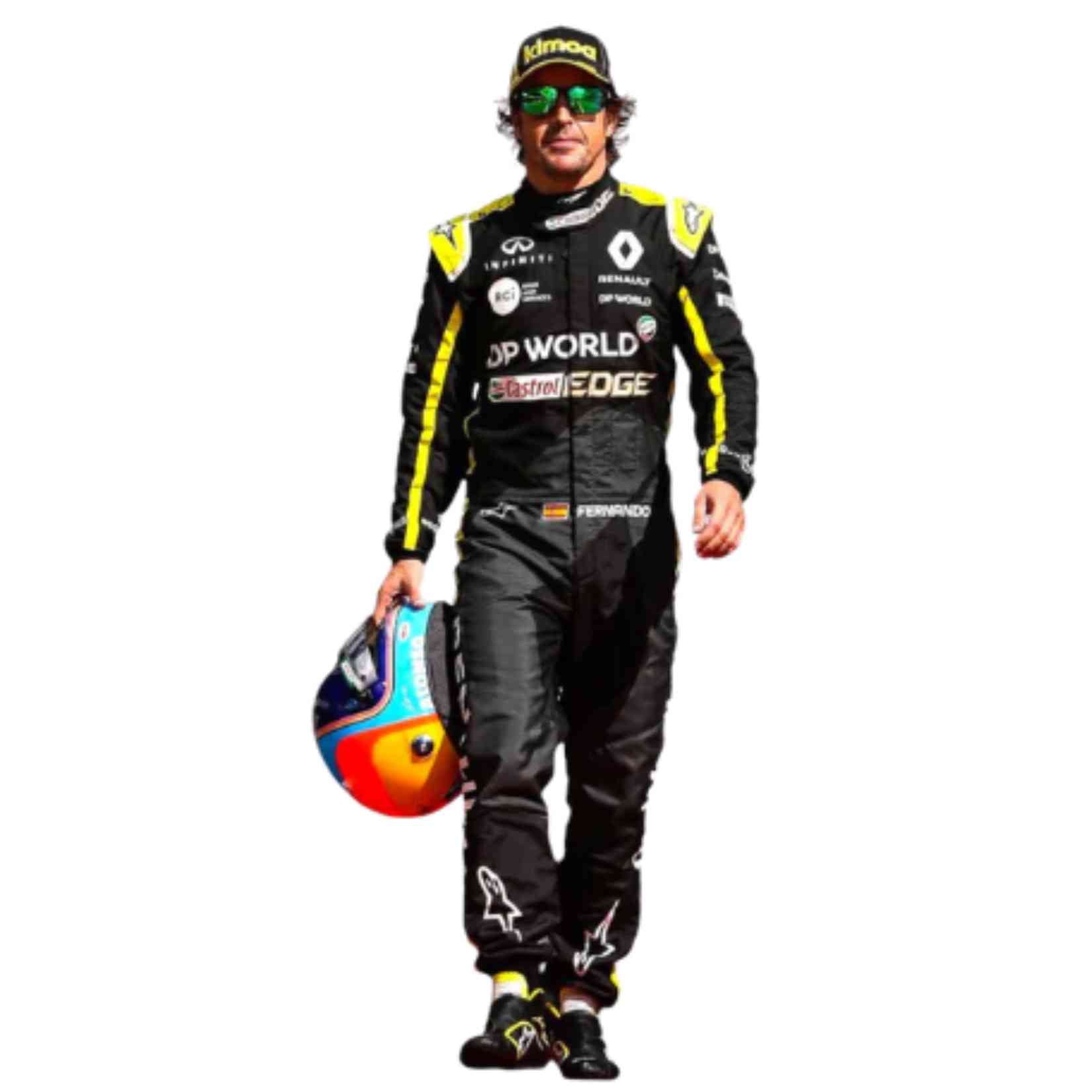 2020 Fernando Alonso Renault F1 Race Suit