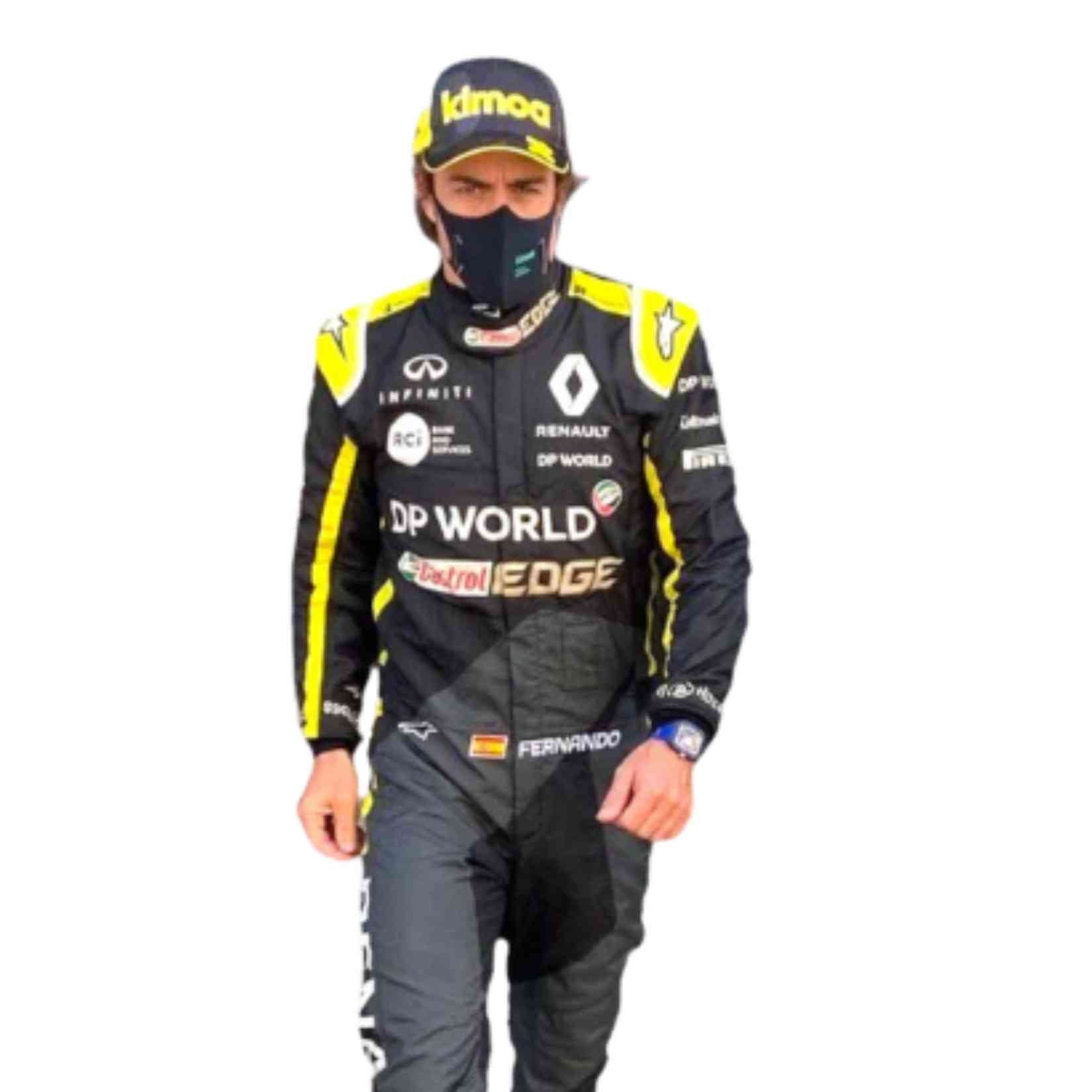 2020 Fernando Alonso Renault F1 Race Suit