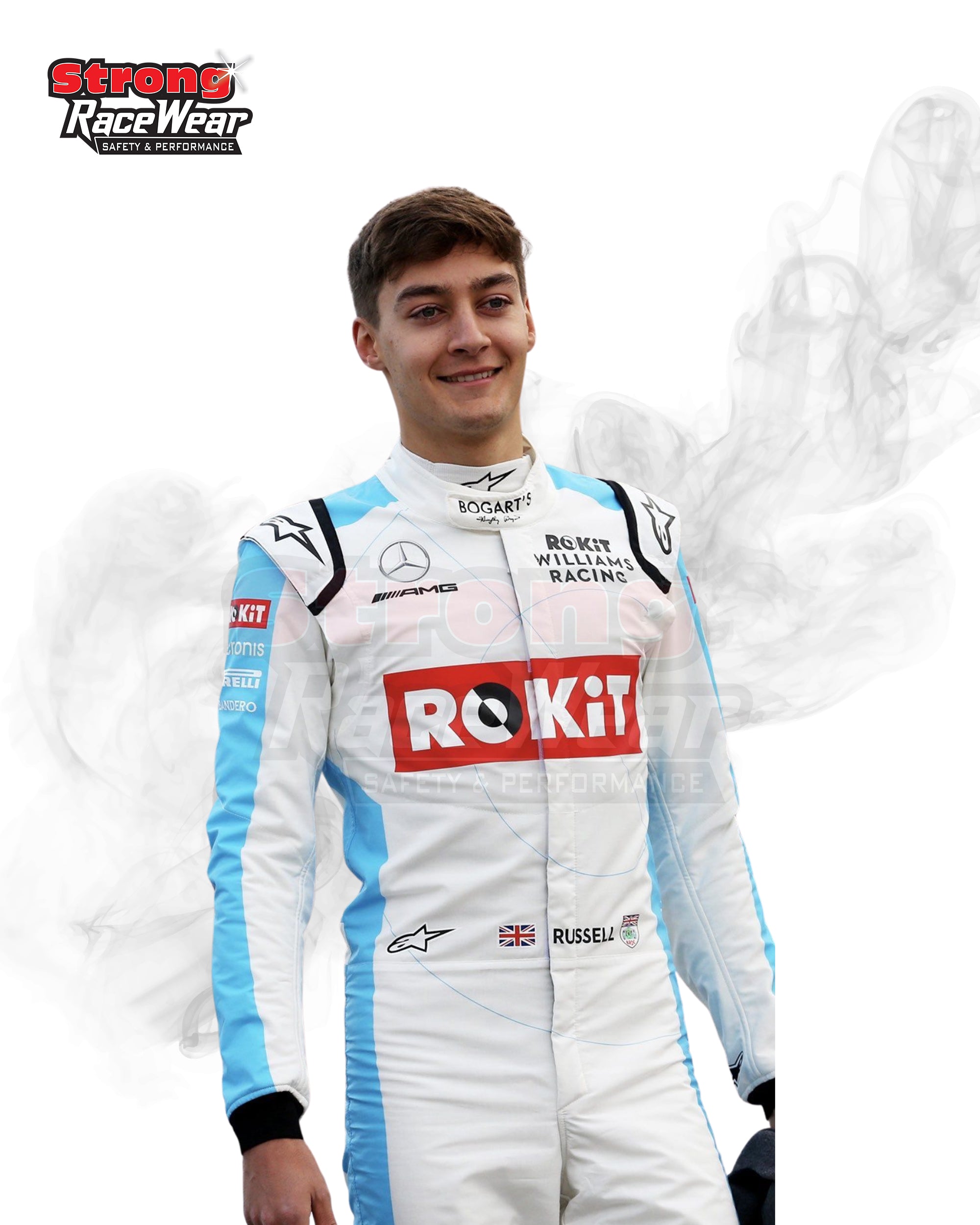 2020 George Russell Williams Racing F1 Race Suit