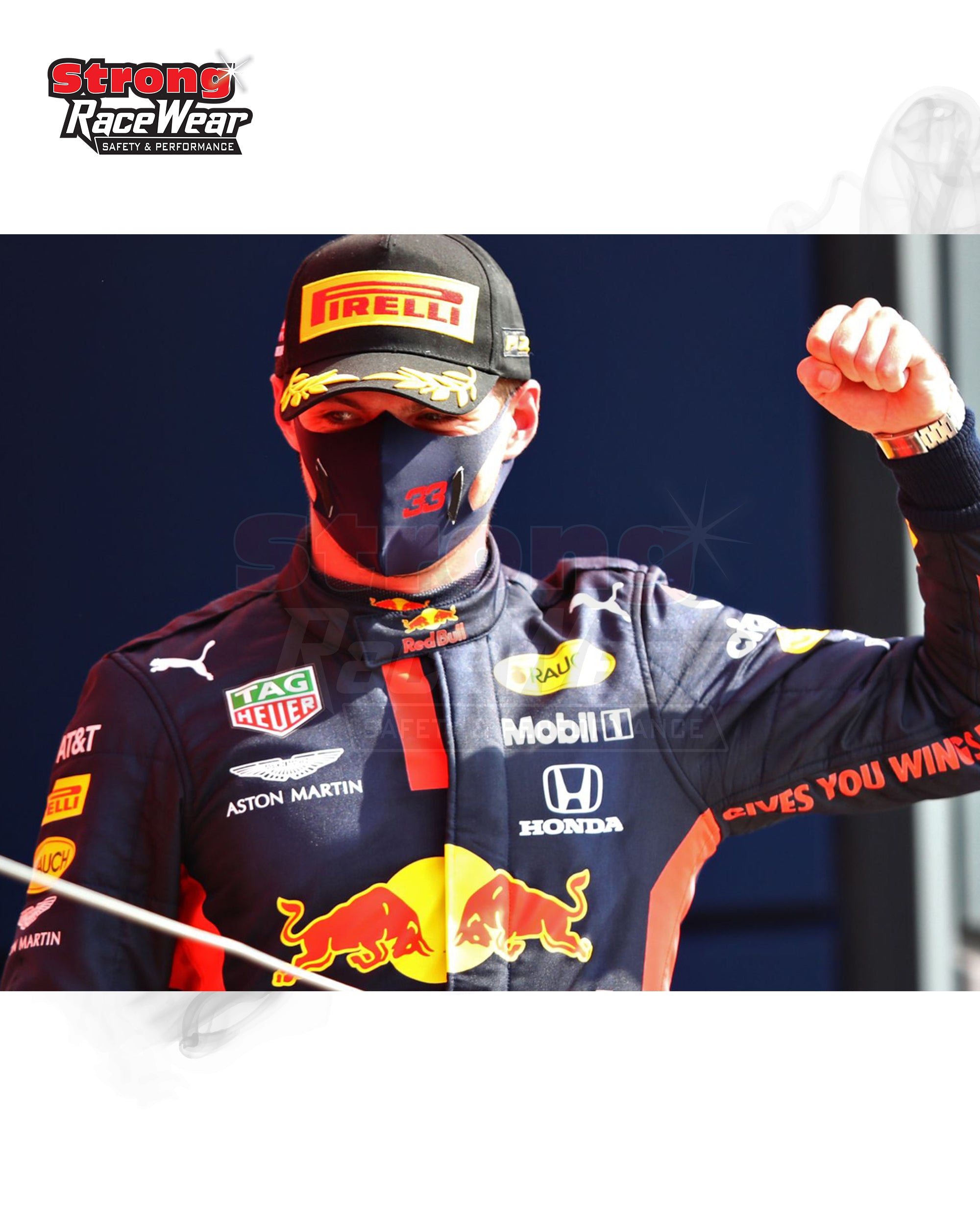 2020 Max Verstappen Race Suit Red Bull Racing Formula 1 Suit