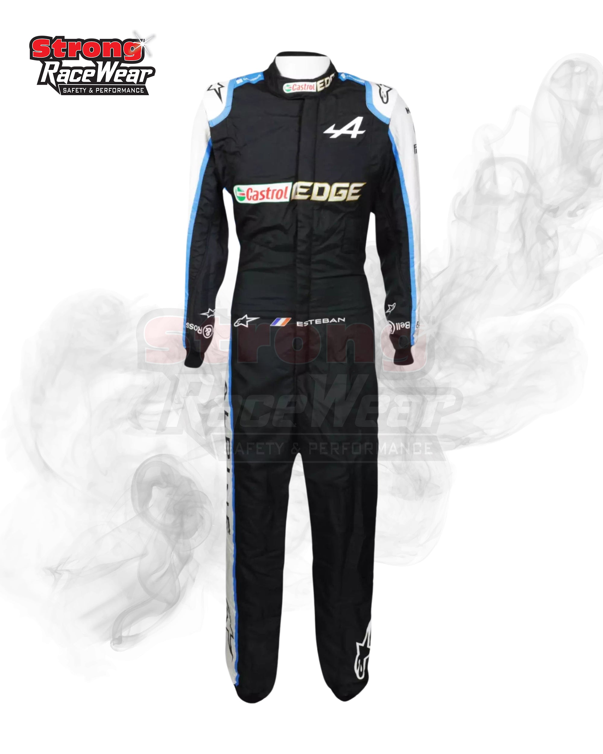2021 Esteban Ocon Race Alpine Formula 1 Suit