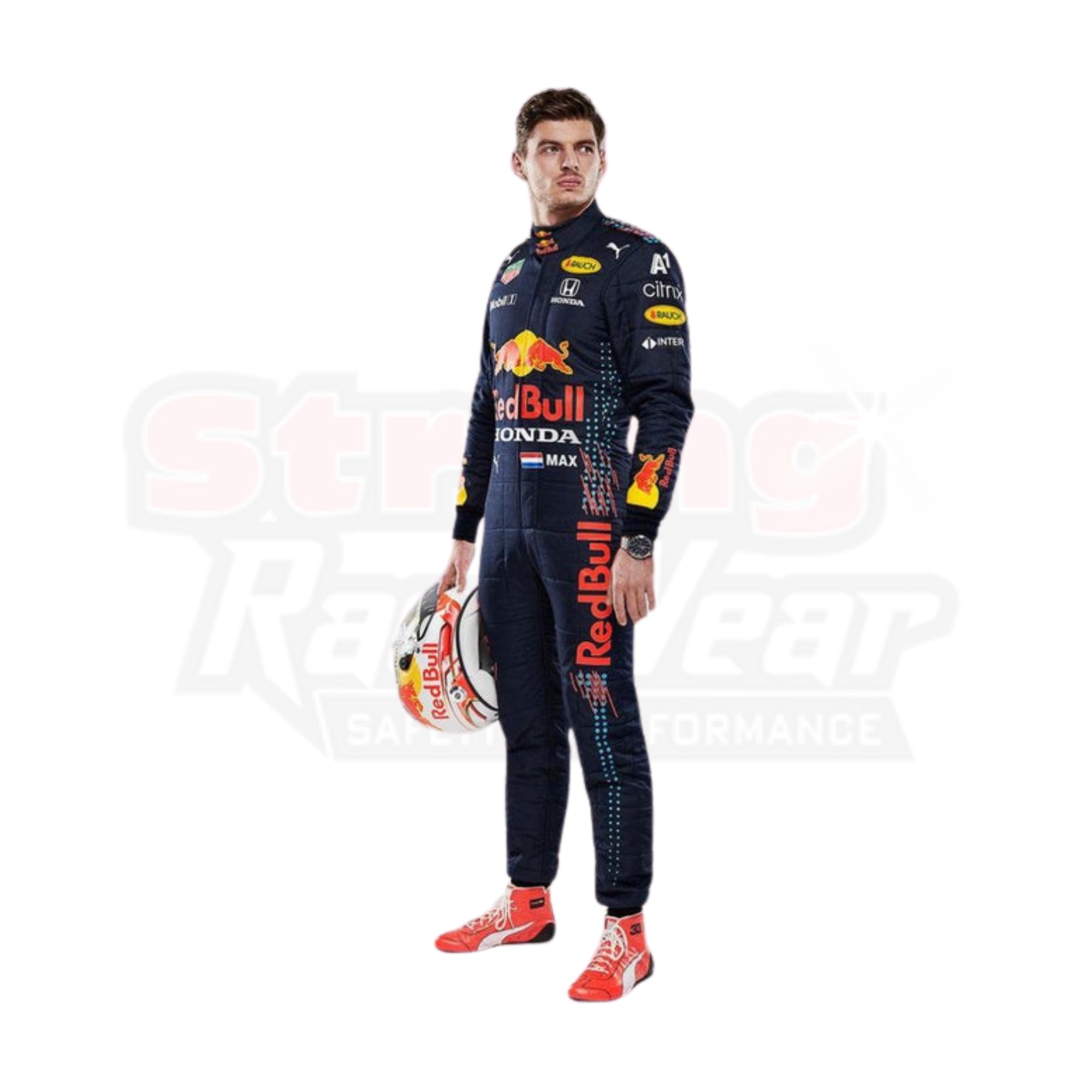 2021 Max Verstappen Redbull F1 Race Suit 