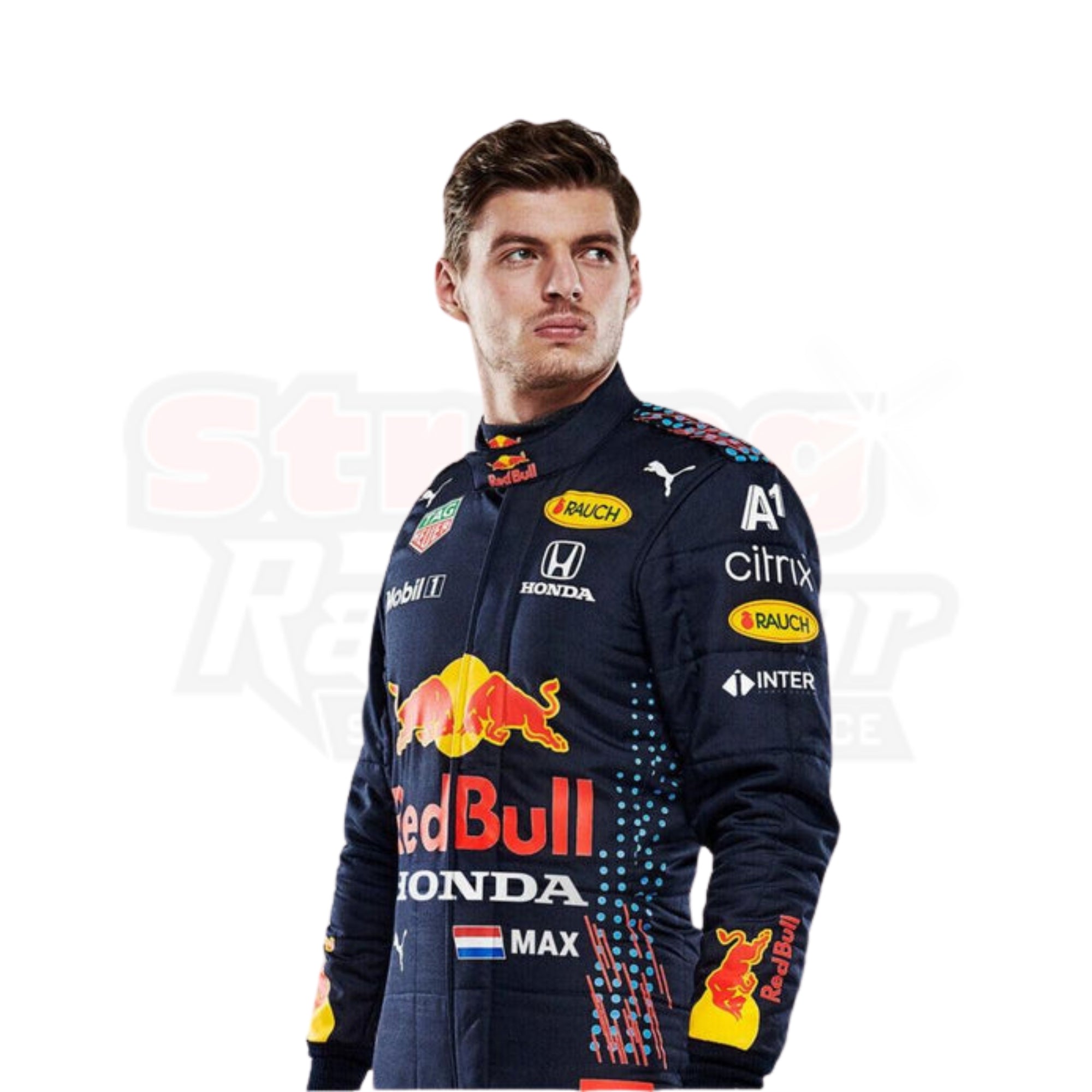 2021 Max Verstappen Redbull F1 Race Suit 