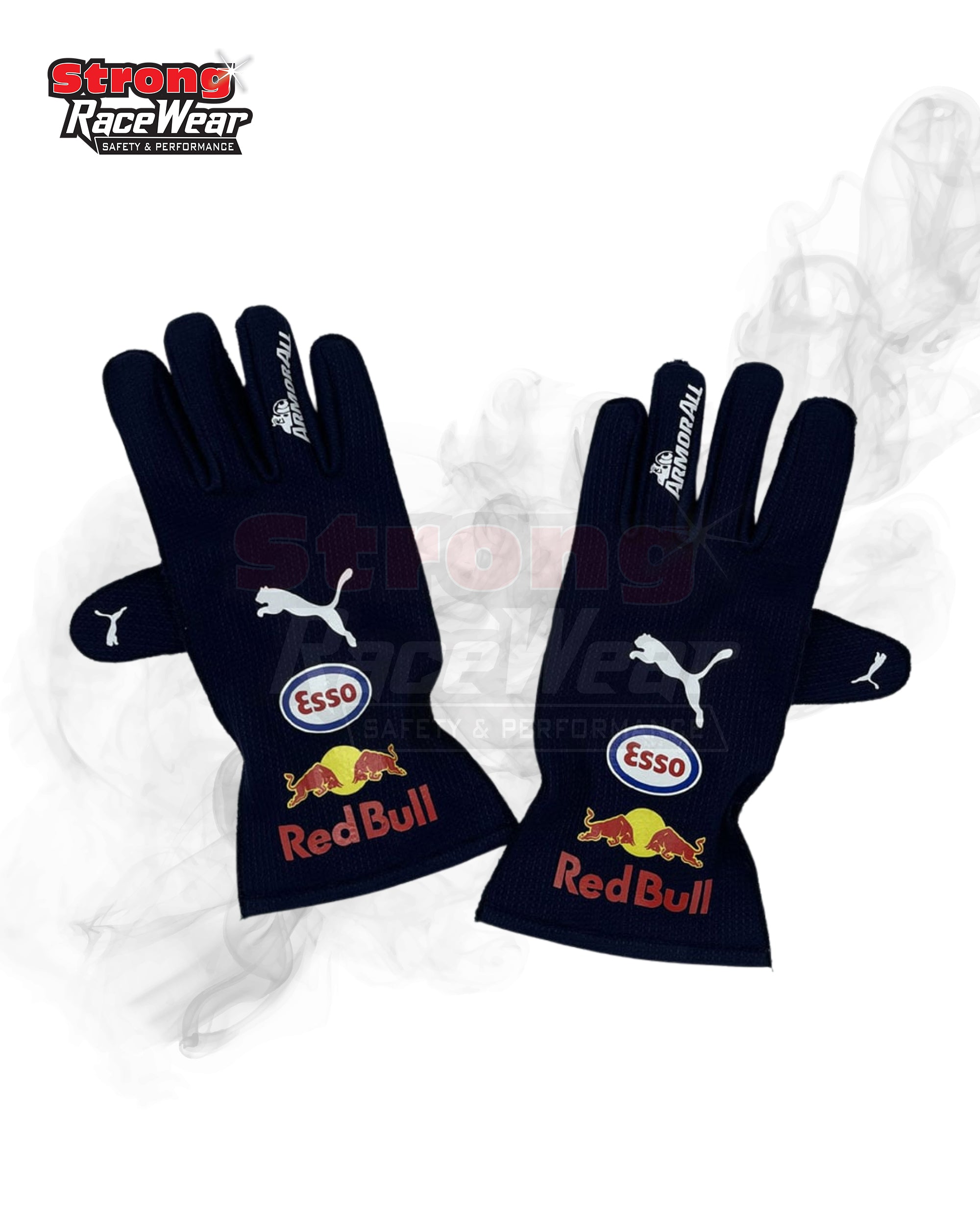 2021 Sergio Perez F1 Race Gloves Red Bull