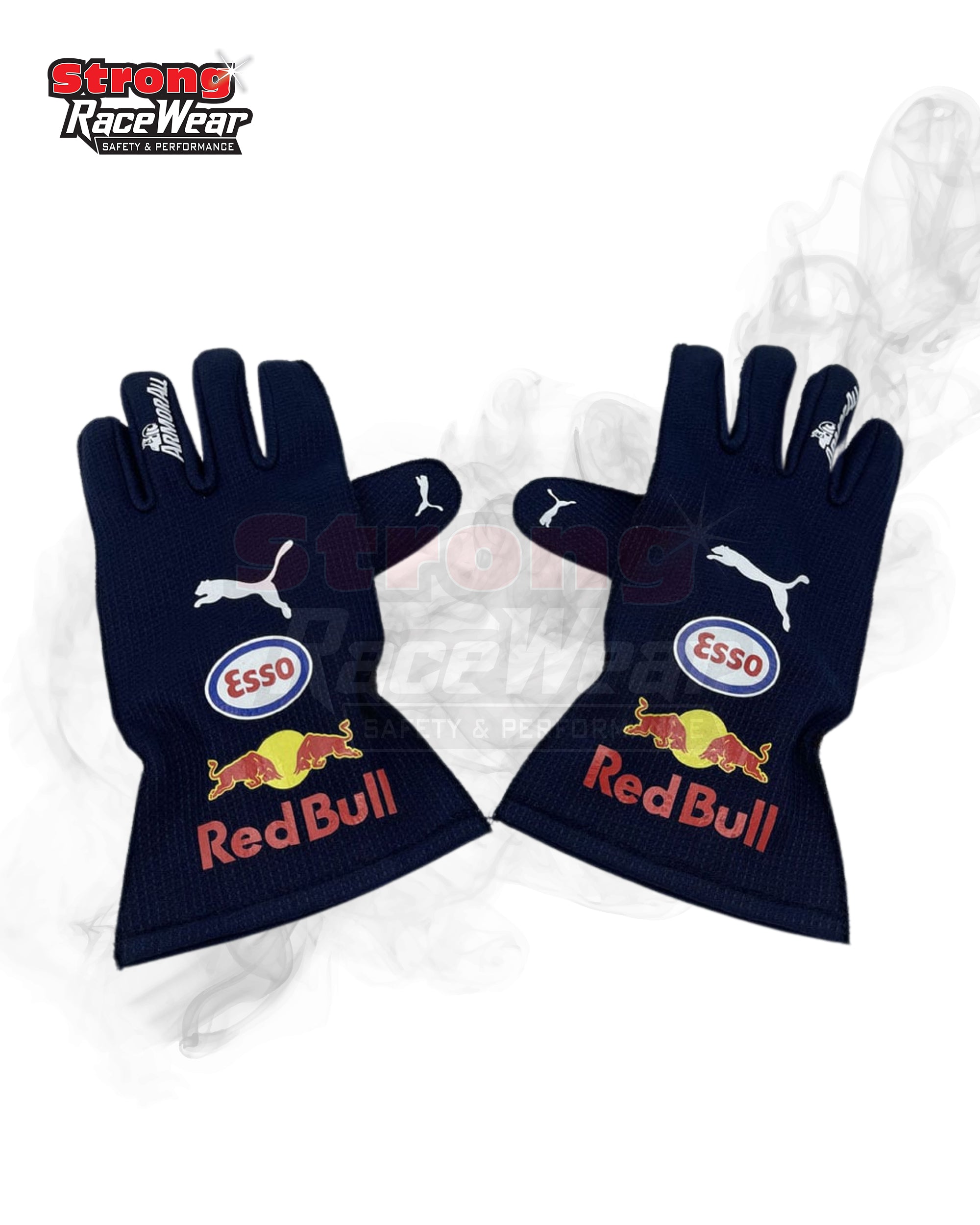 2021 Sergio Perez F1 Race Gloves Red Bull