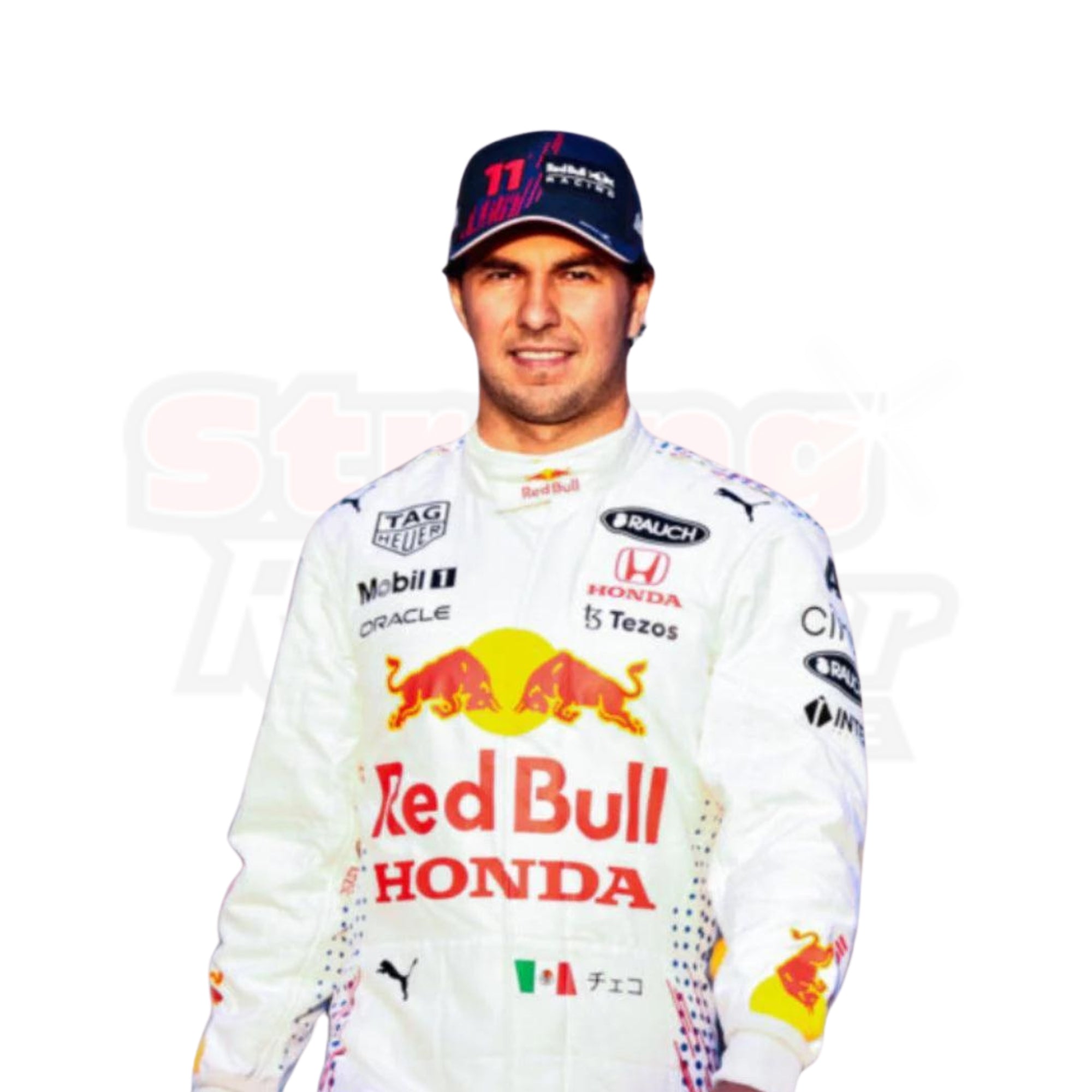 2021 Sergio Perez Redbull unveil special Turkish GP Race Suit