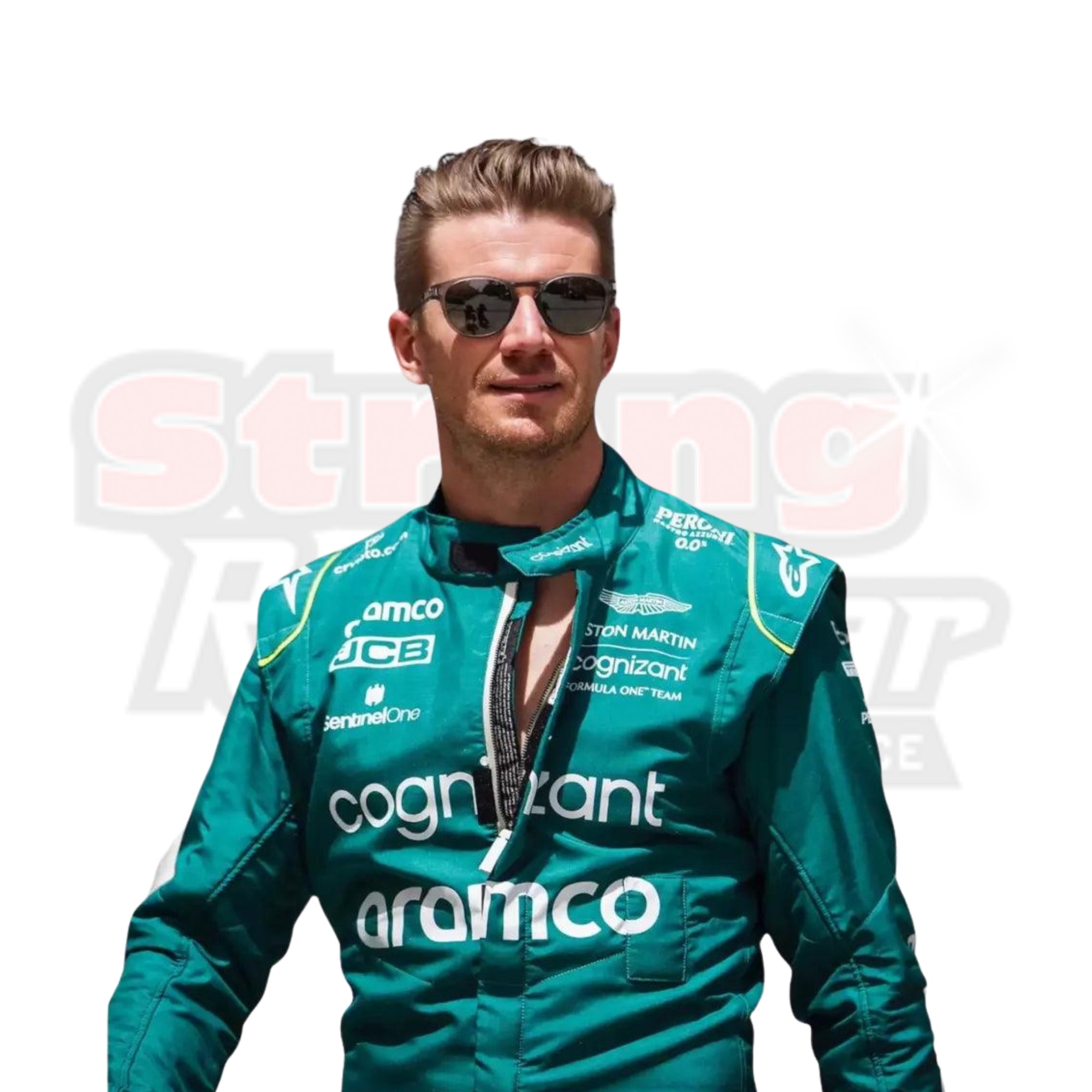 2022 Aston Martin Nico Hülkenberg F1 Race Suit  Saudi Arabian GP