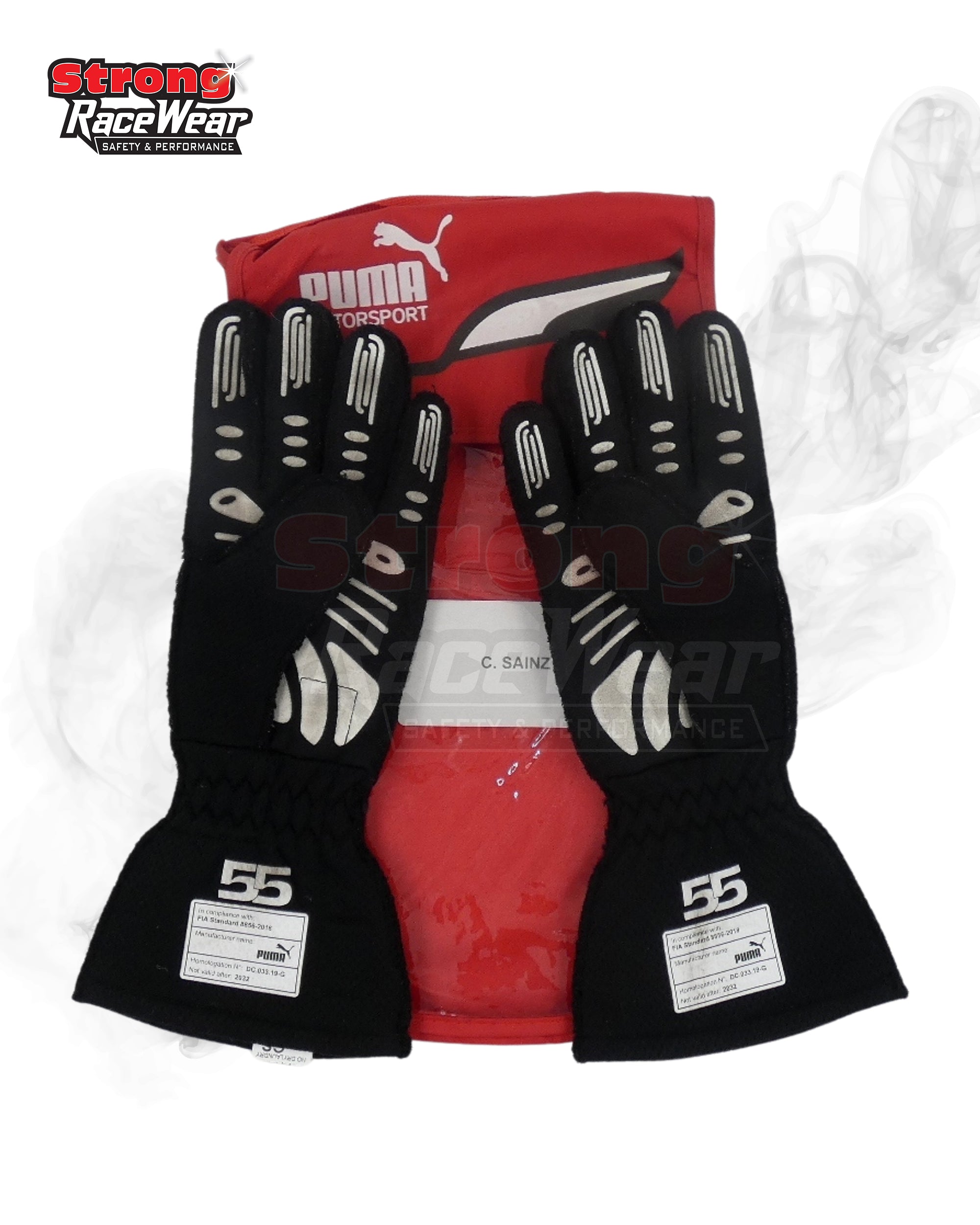 2022 Charles Leclerc Ferrari F1 Gloves Pair