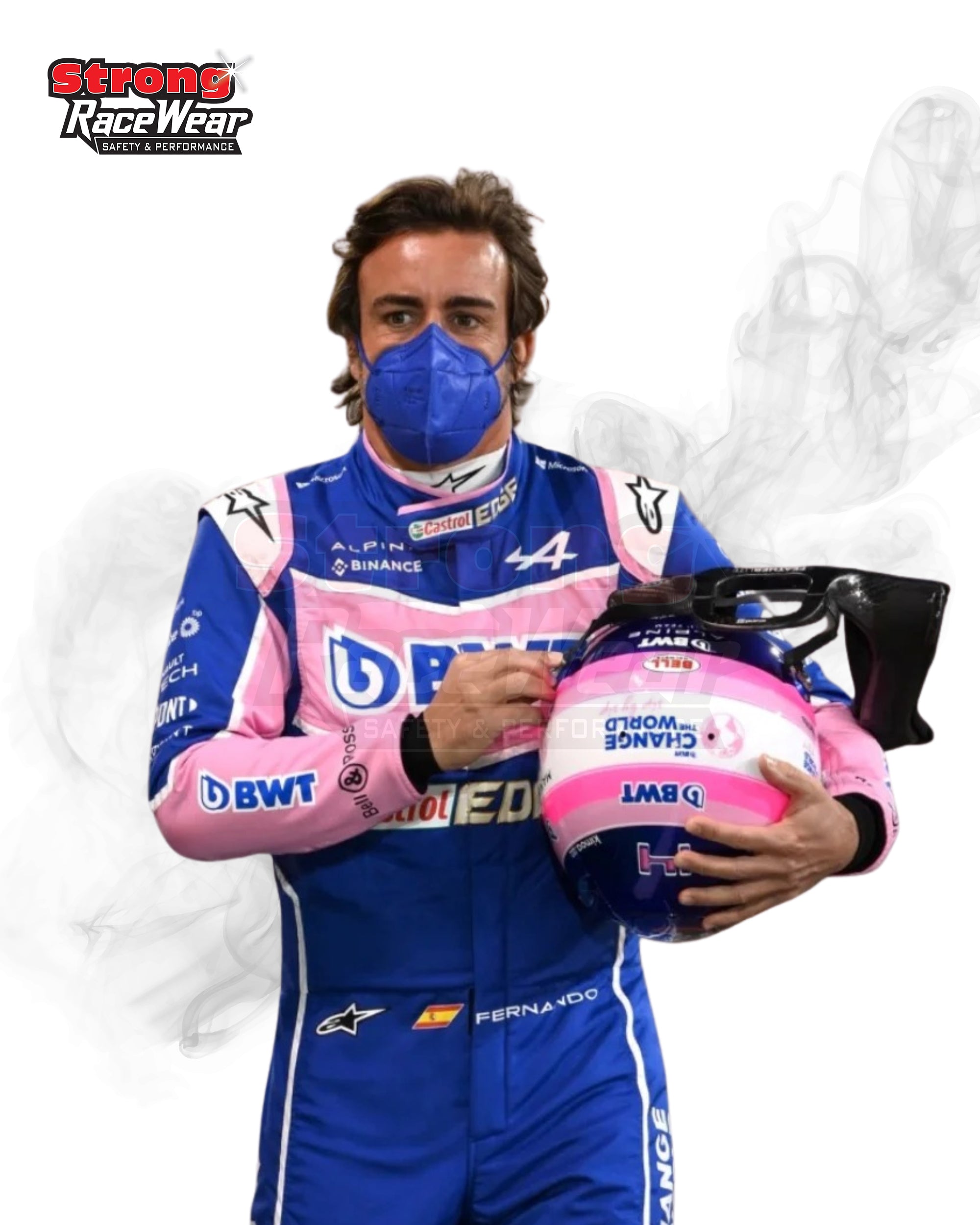 2022 Fernando Alonso Race Suit Formula 1
