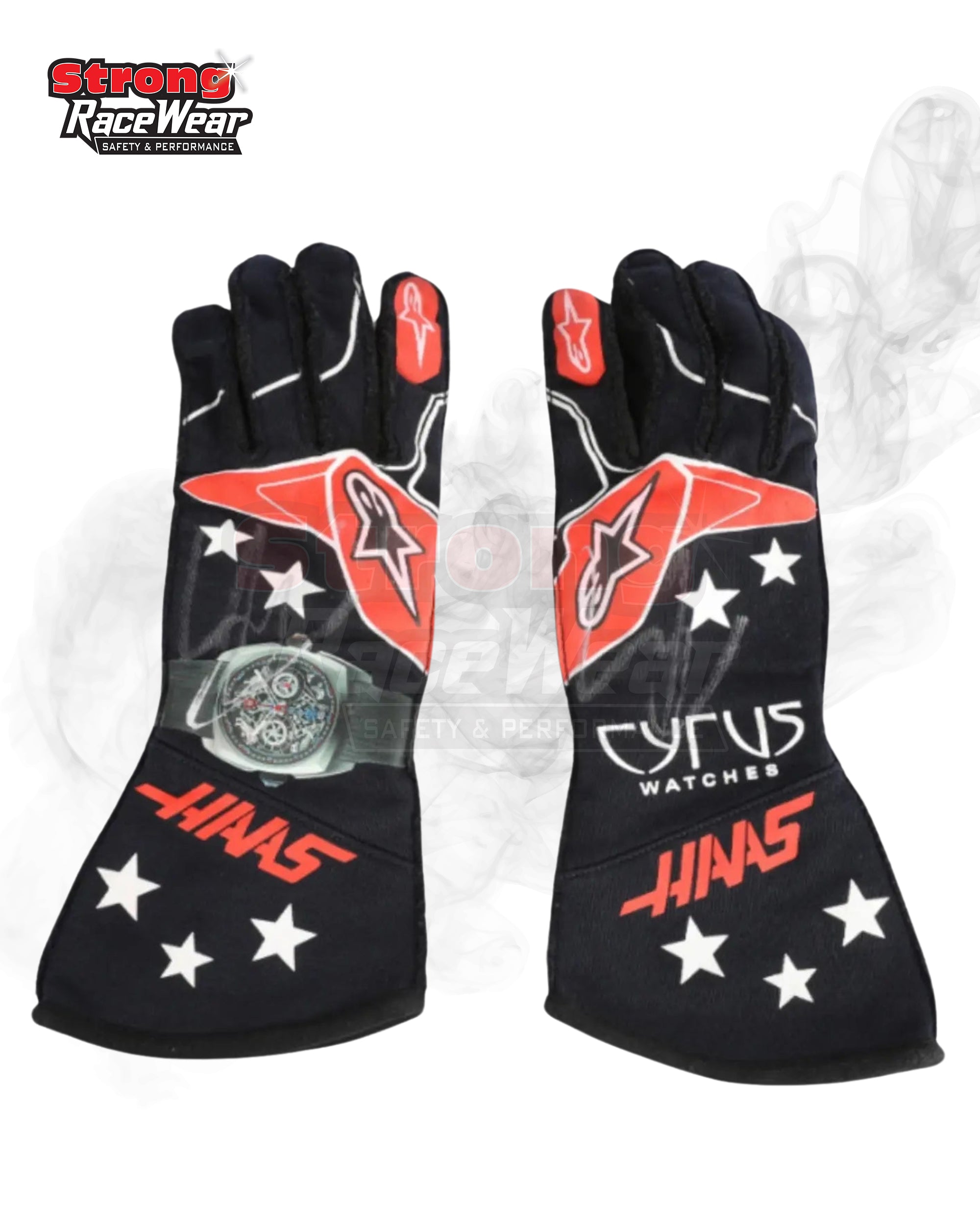 2022 Kevin Magnussen Racing Gloves