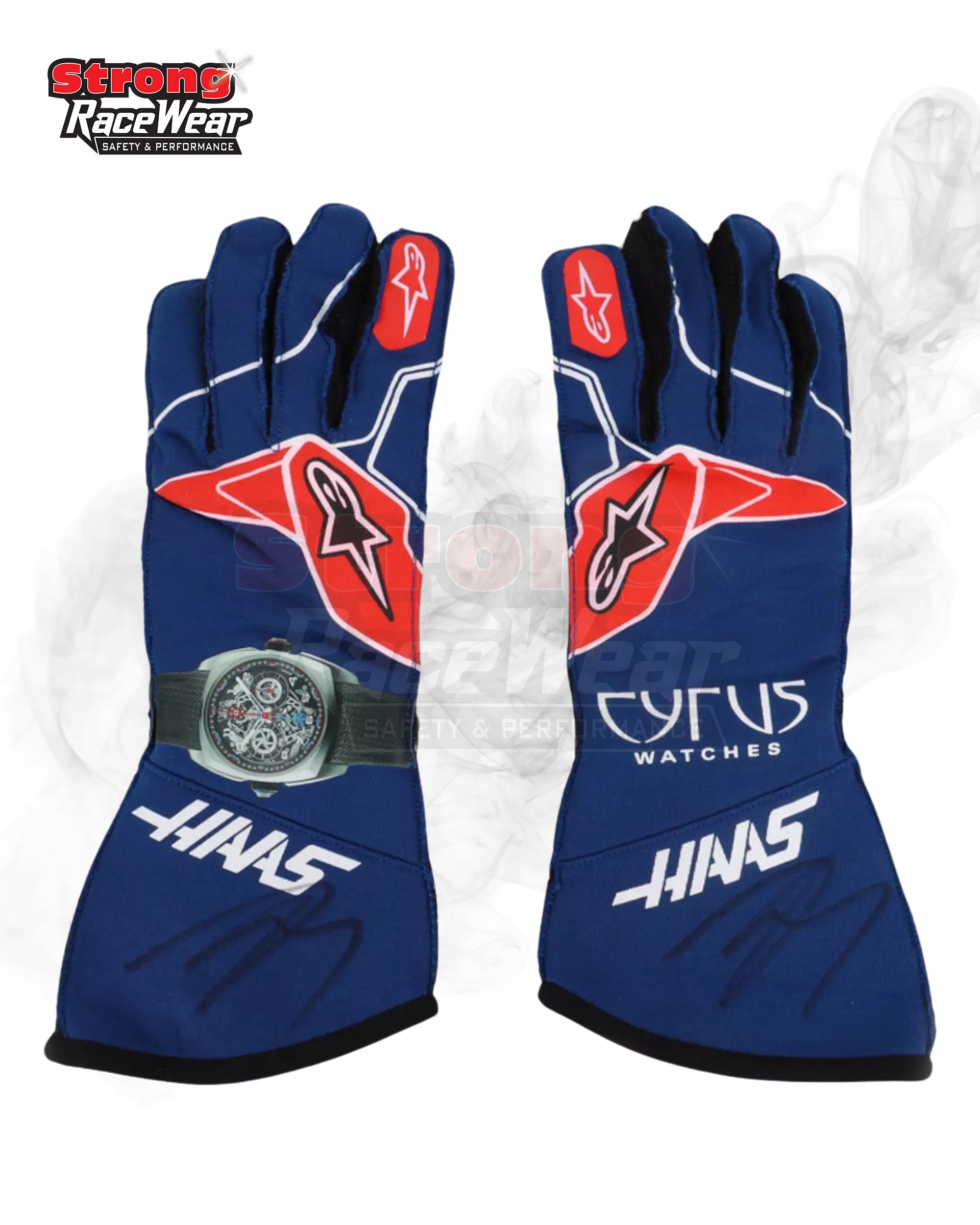 2022 Kevin Magnussen Replica Race Gloves
