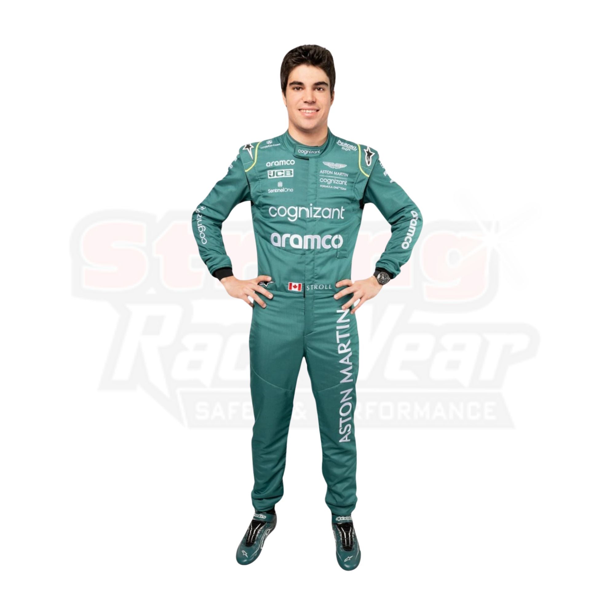  2022 Lance Stroll Aston Martin F1 Race Suit - Canadian GP