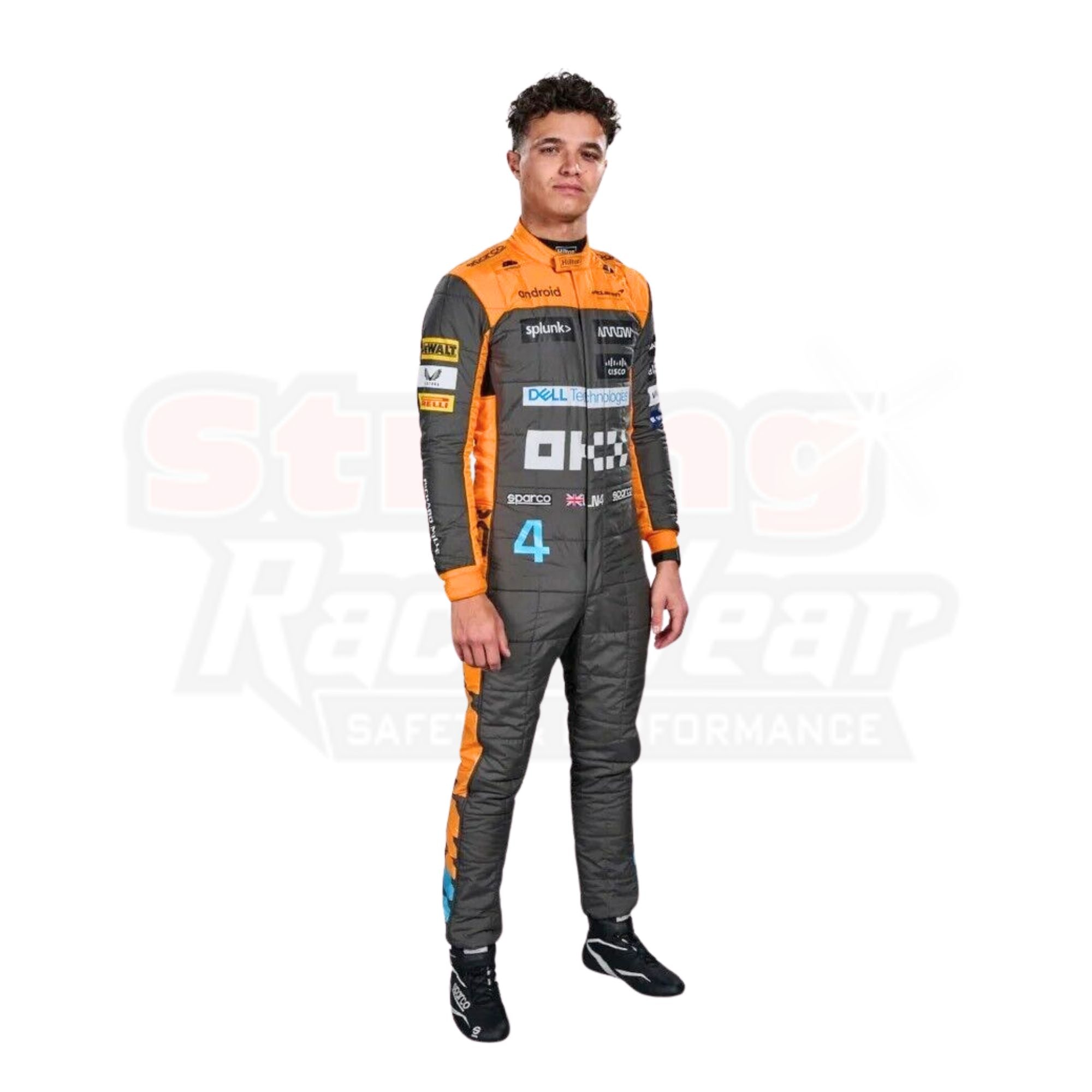 2022 McLaren Lando Norris F1 Team Racing Race Suit