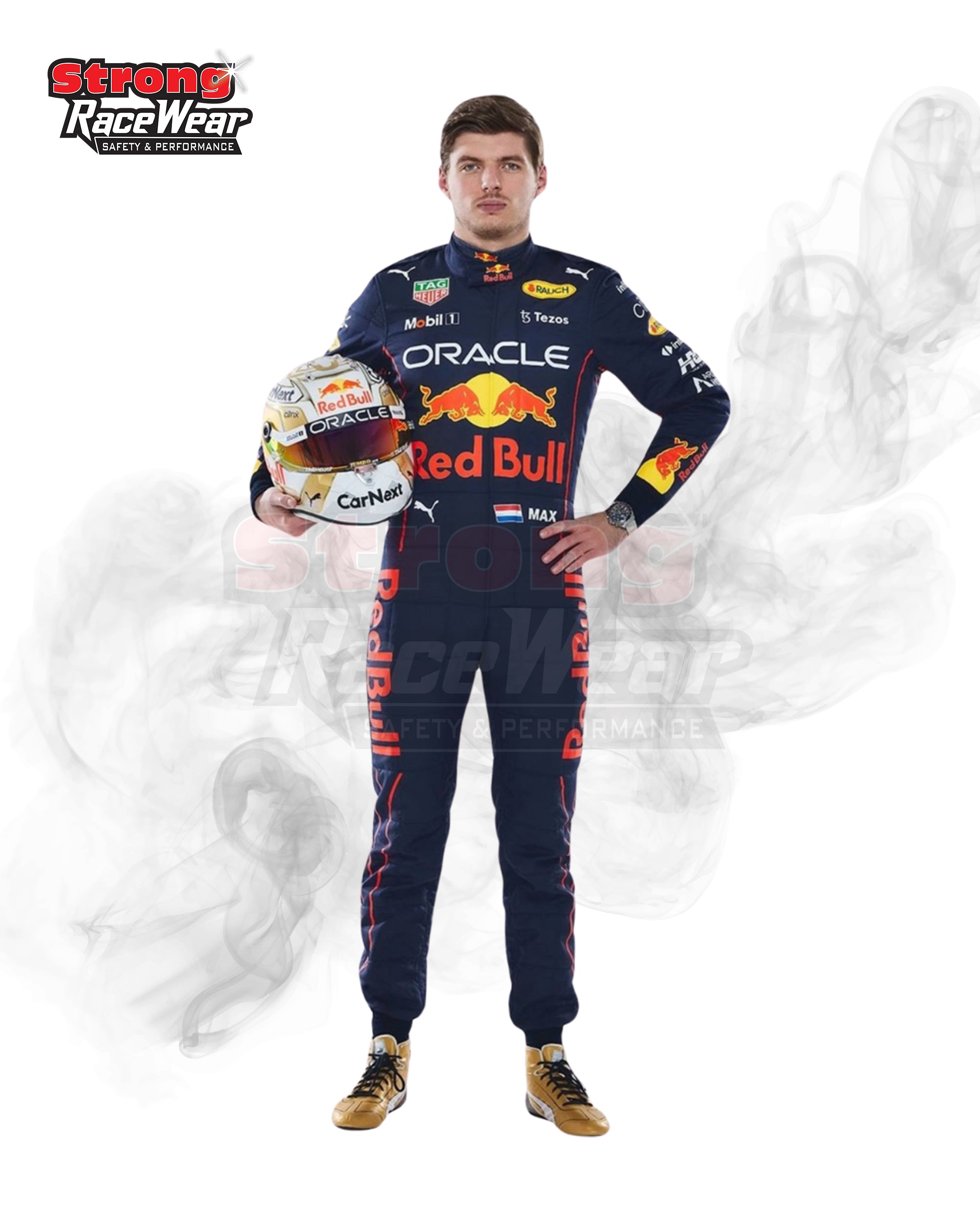 2022 New Max Verstappen Race Suit Red Bull Honda F1