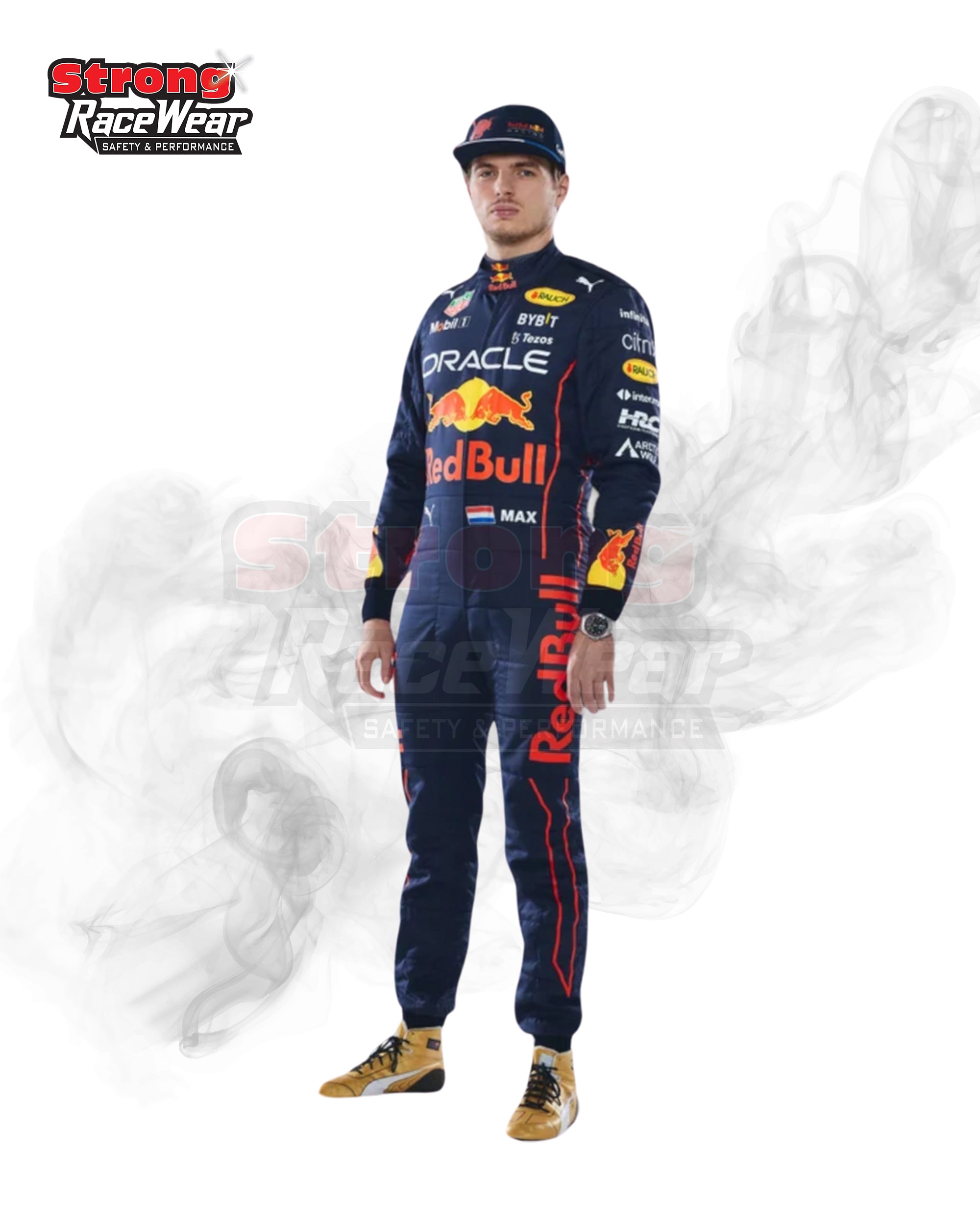 2022 New Max Verstappen Race Suit Red Bull Honda F1