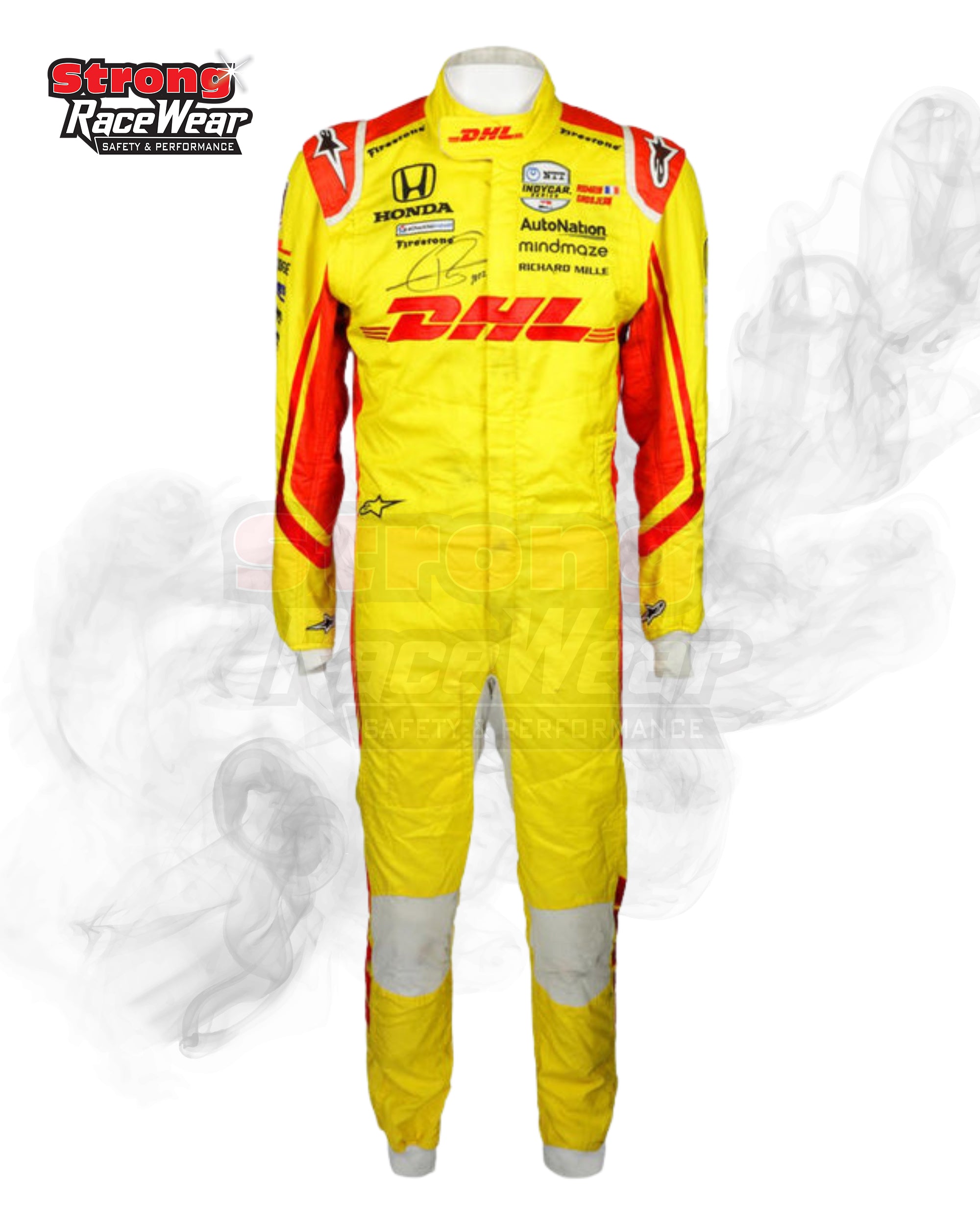 2022 Romain Grosjean Autosport Indycar Racing Suit